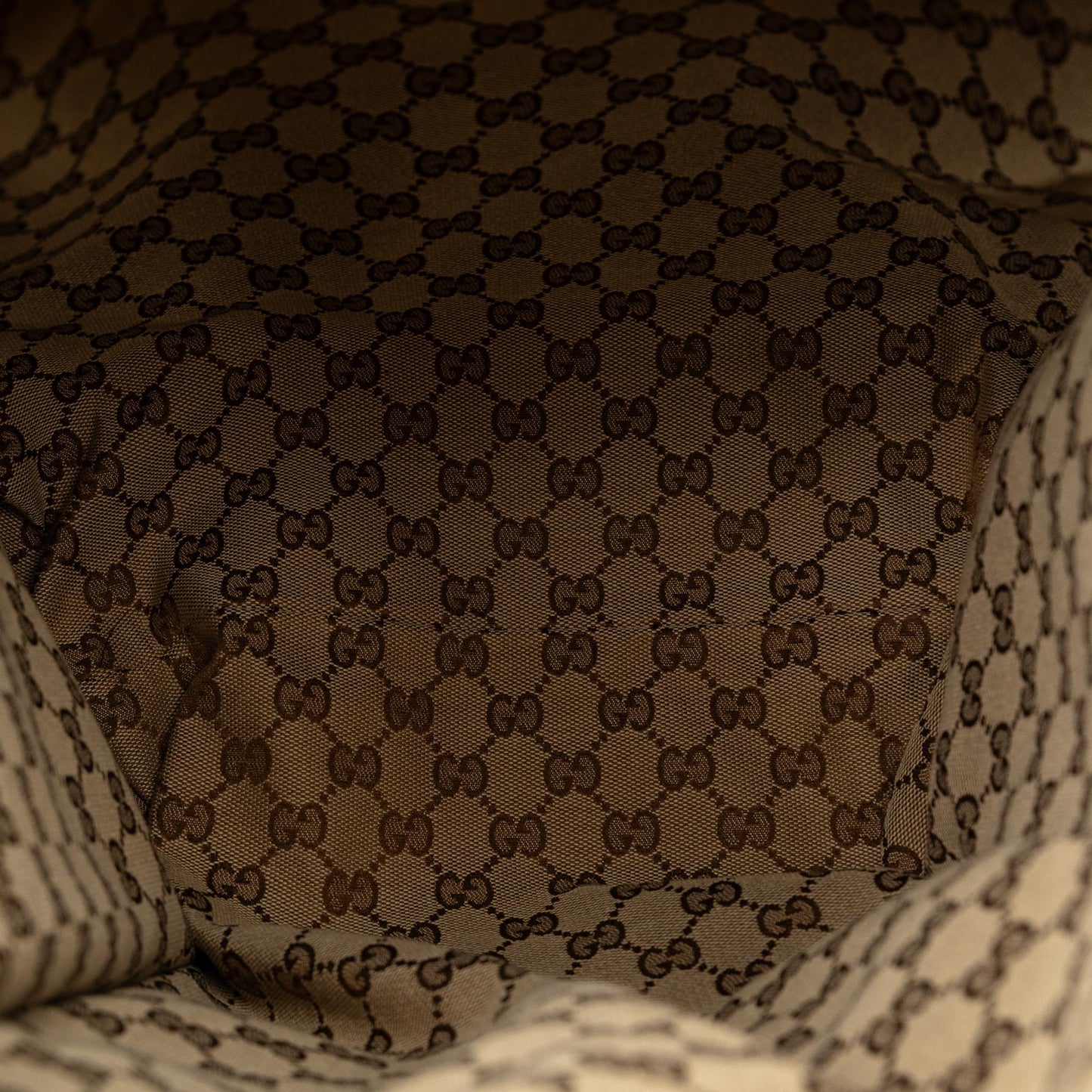 Gucci Tonal GG Double Pocket Belt Backpack (SHG-SC1jz3)