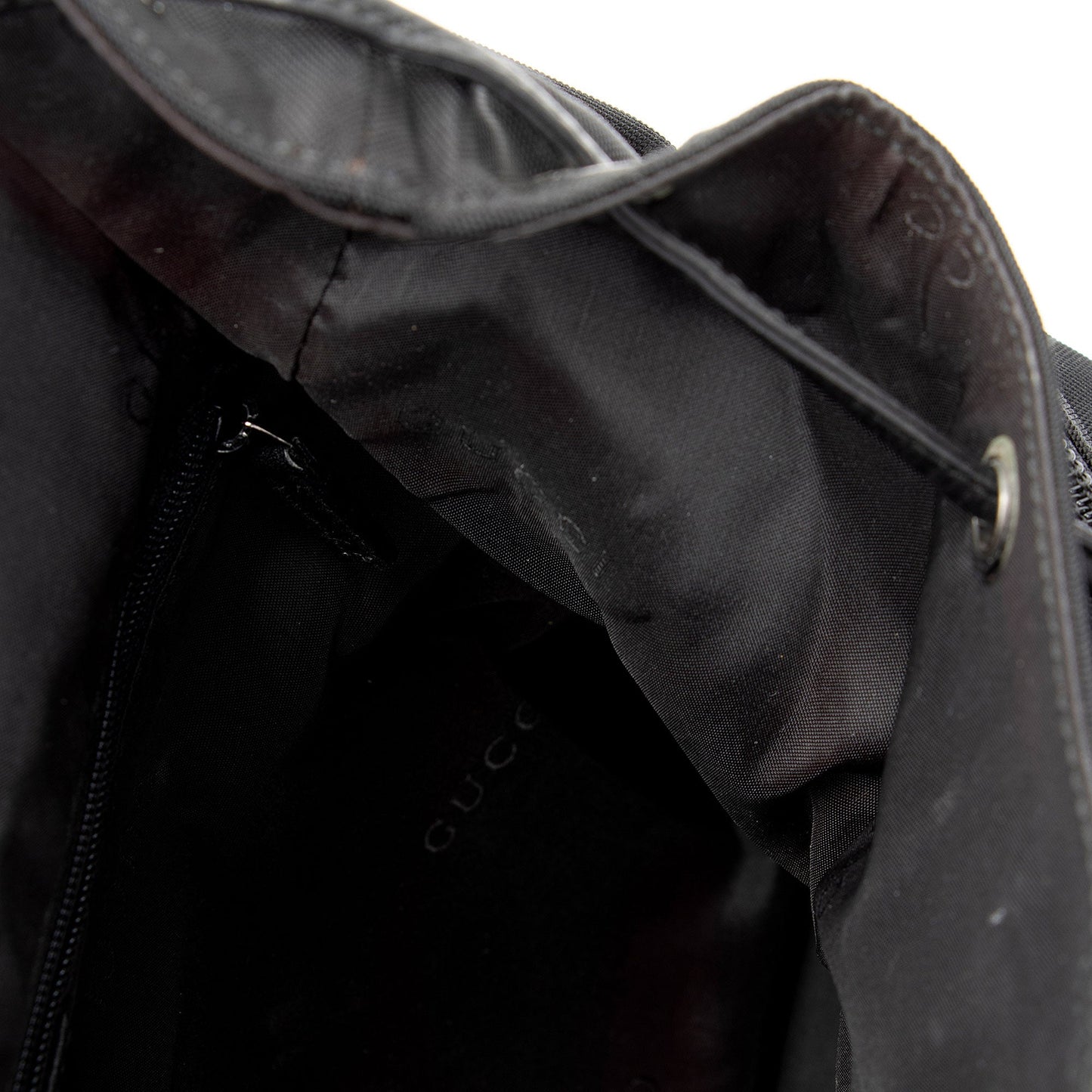 Gucci Vintage Nylon Backpack (SHF-B0jNII)