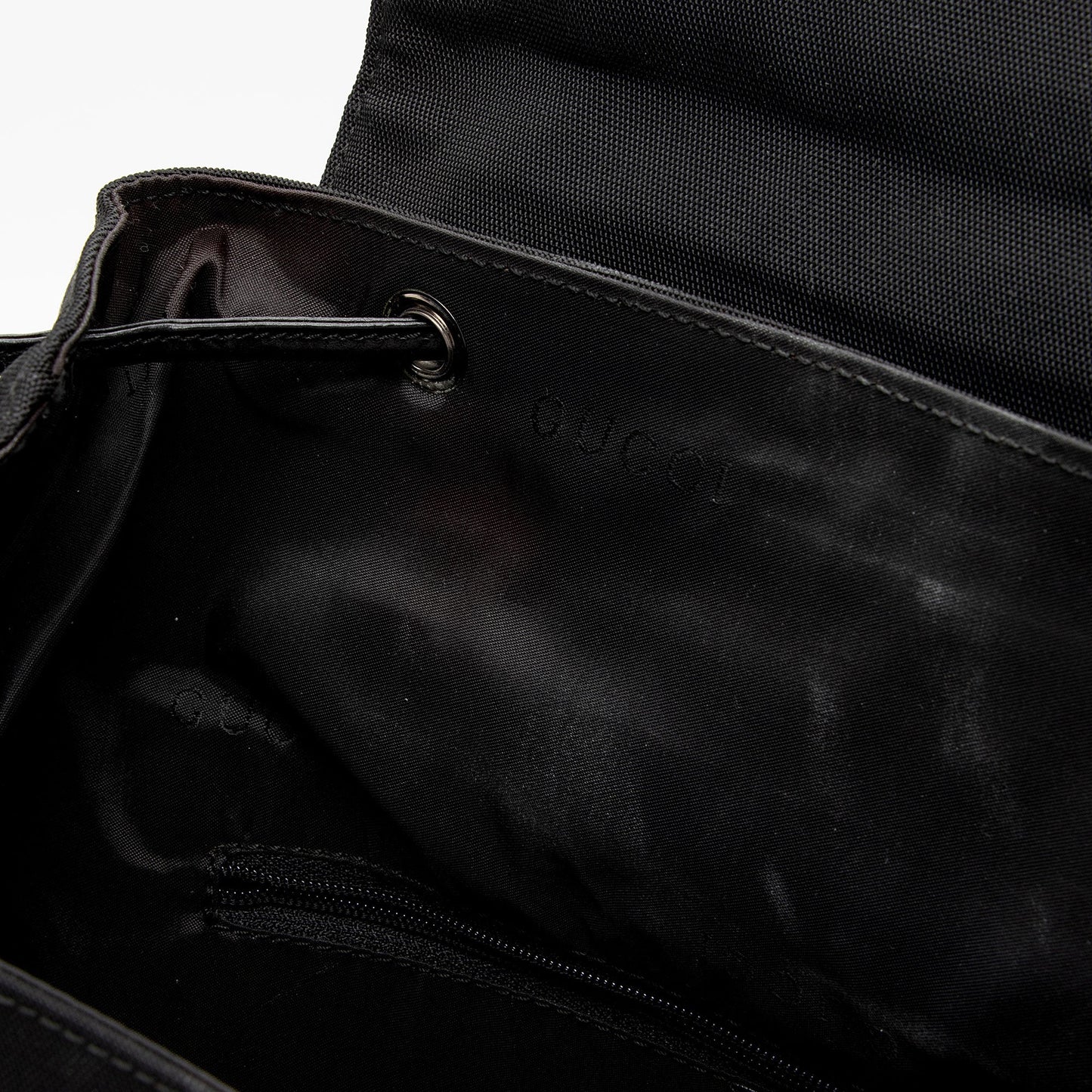 Gucci Vintage Nylon Backpack (SHF-B0jNII)