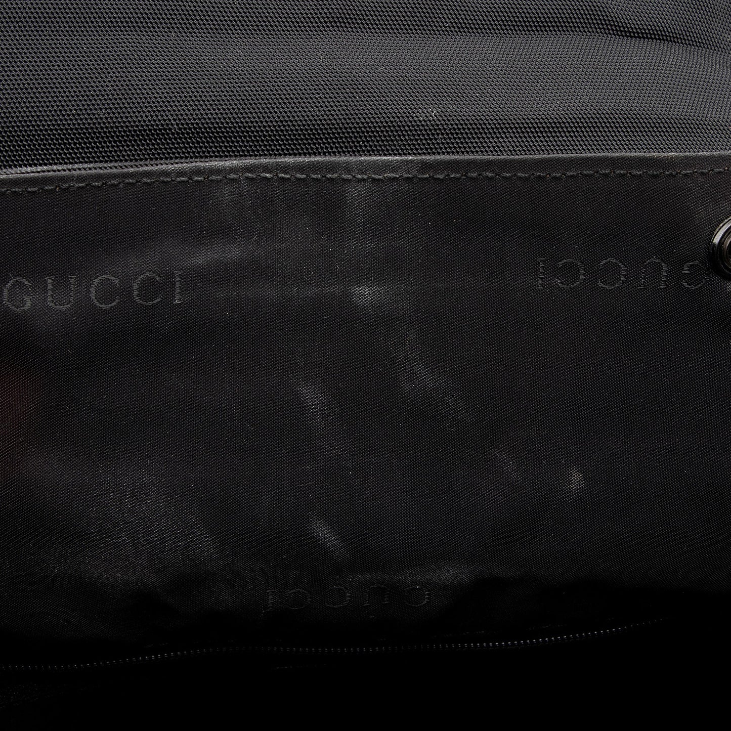 Gucci Vintage Nylon Backpack (SHF-B0jNII)