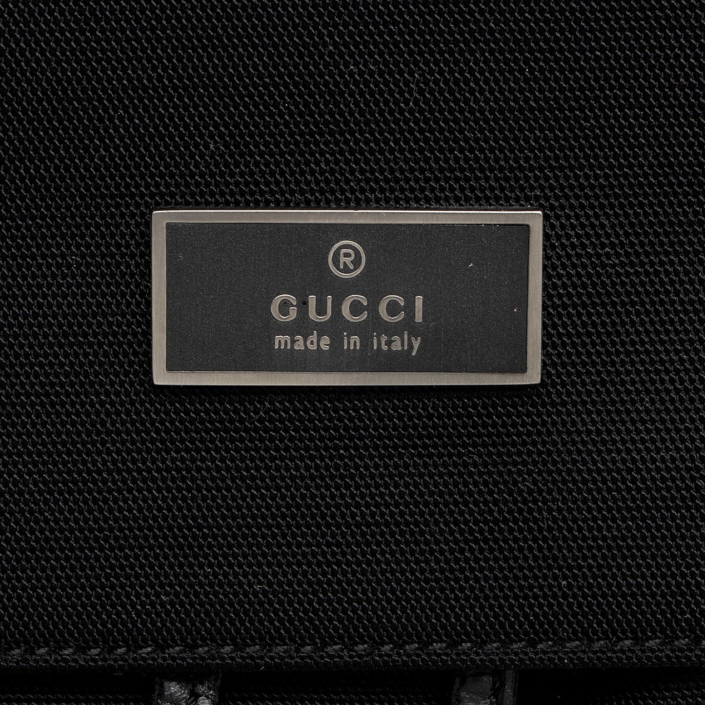 Gucci Vintage Nylon Backpack (SHF-B0jNII)