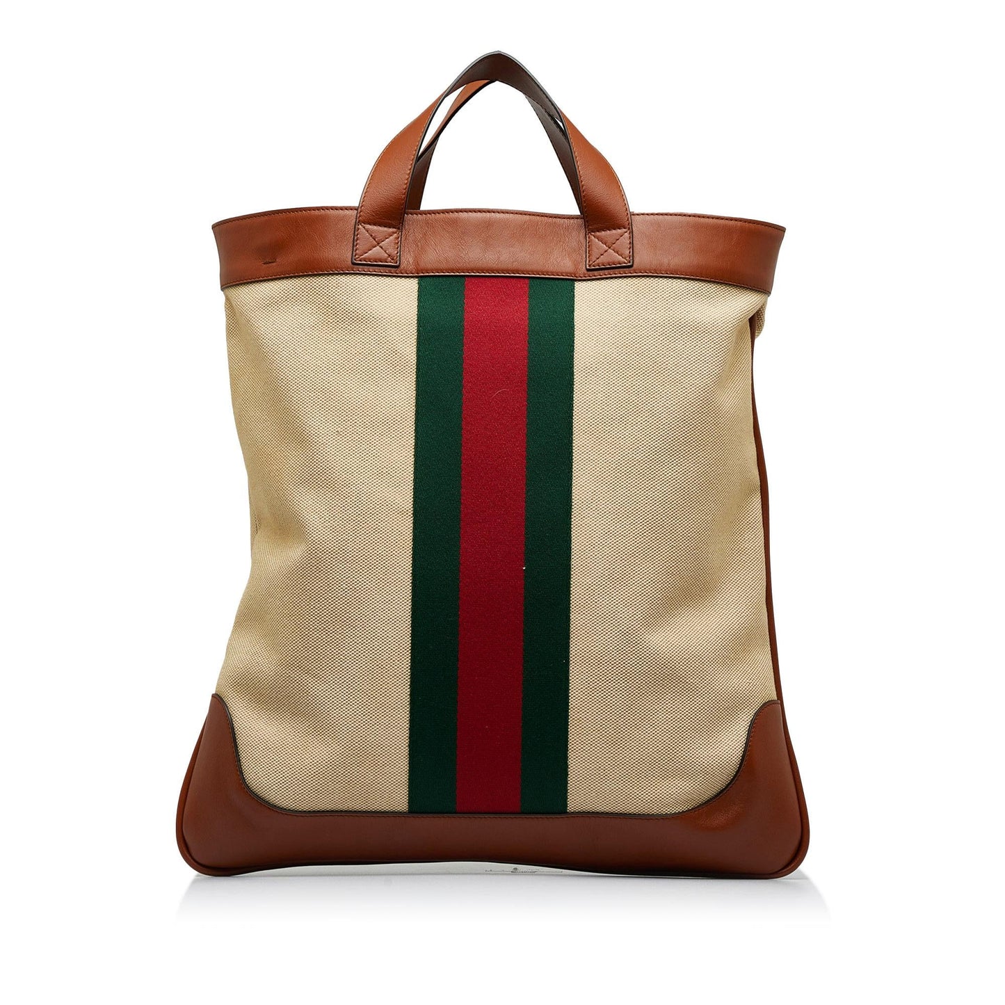 Gucci Web Canvas Satchel (SHG-g41Sc1)