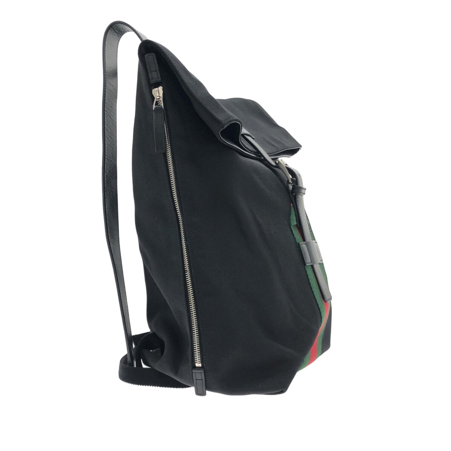 Gucci Web Fold Over Techno Backpack (SHG-0Uyhhq)