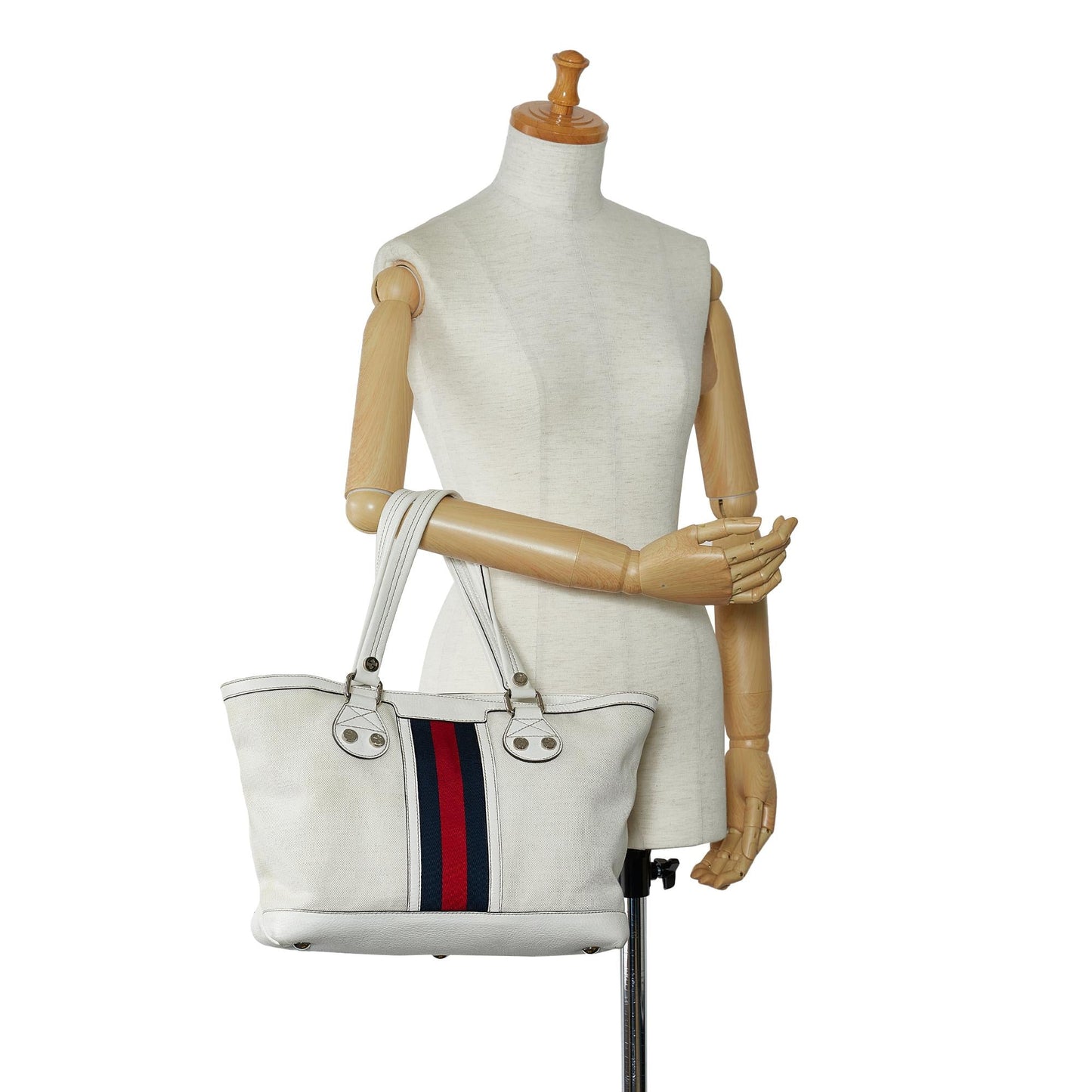 Gucci Web Sunset Tote Bag (SHG-Phveam)