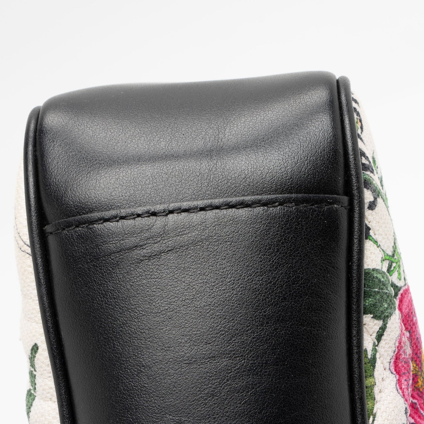 Gucci x Balenciaga Canvas Flora GG Marmont The Hacker Project Small Flap Shoulder Bag (SHF-nCZEe5)