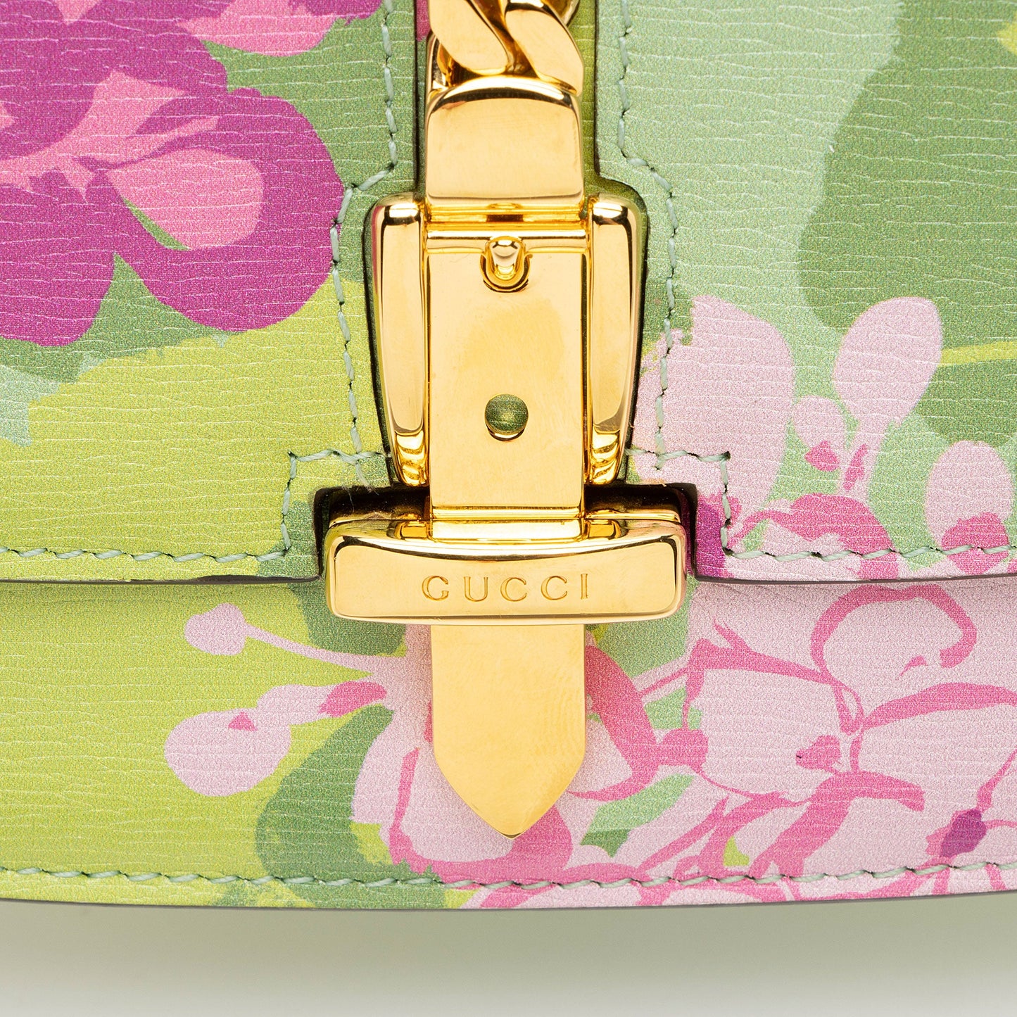 Gucci x Ken Scott Leather Floral Sylvie 1969 Mini Crossbody