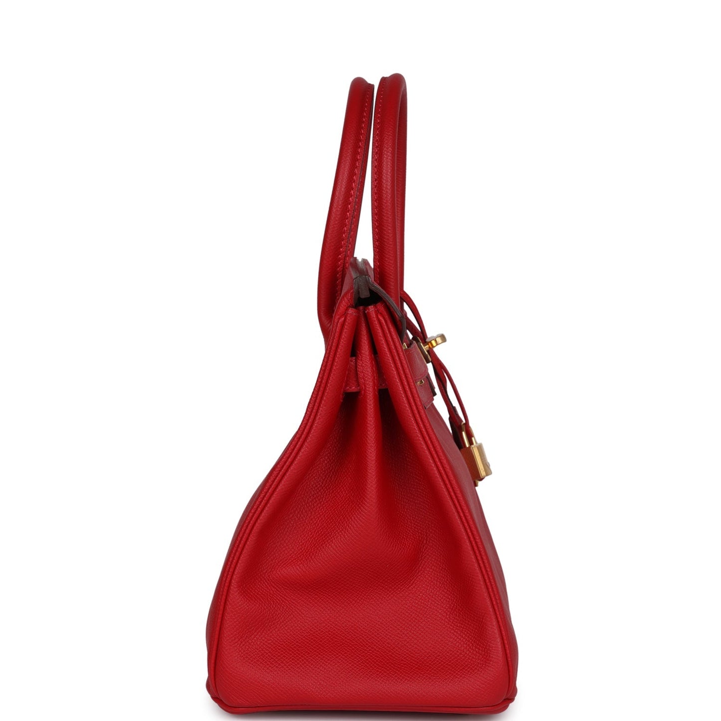 Hermes Birkin 30 Rouge Casaque Epsom Gold Hardware
