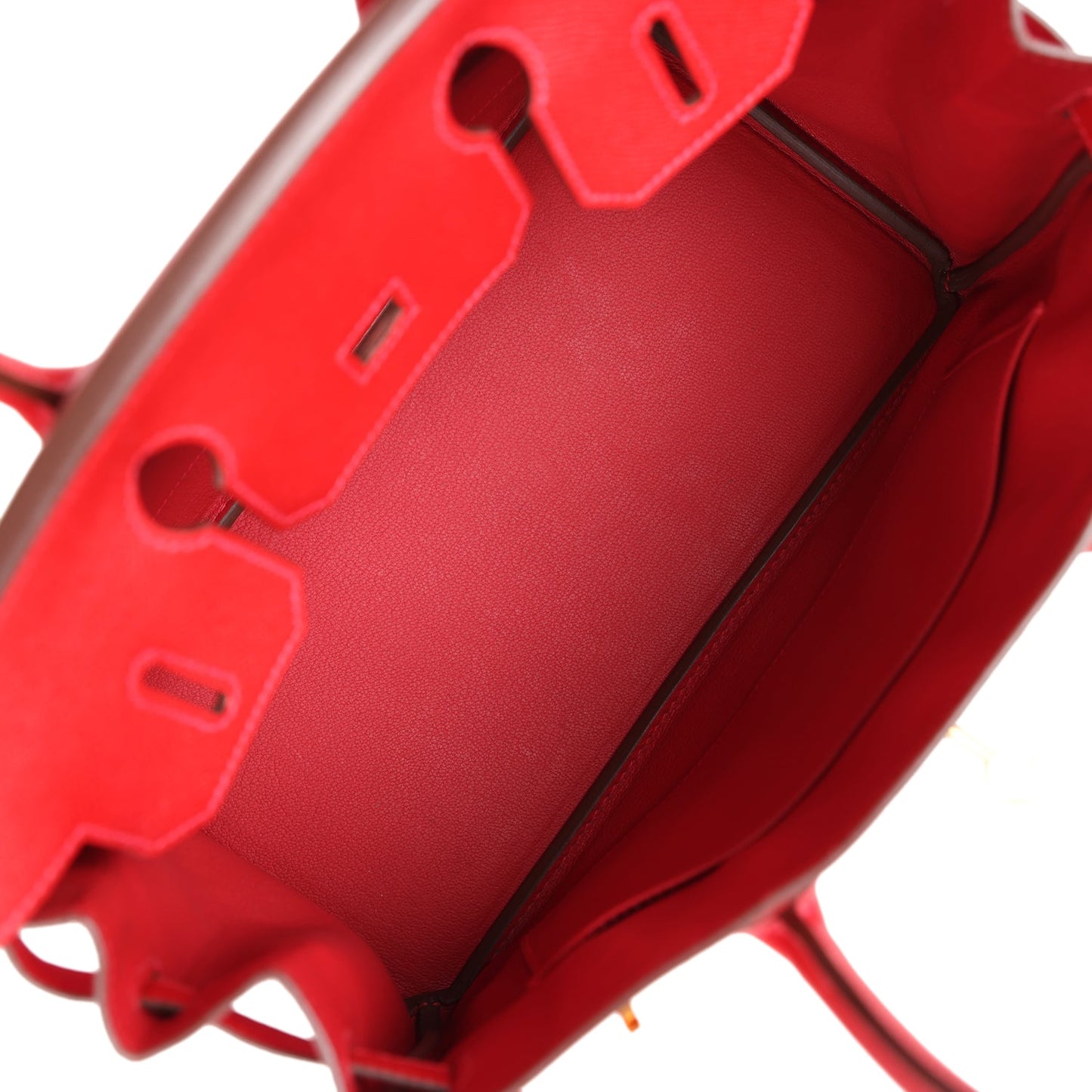 Hermes Birkin 30 Rouge Casaque Epsom Gold Hardware