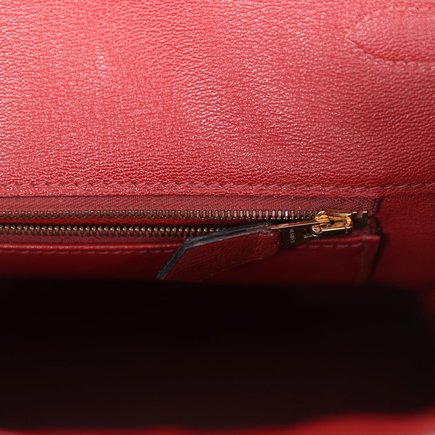 Hermes Birkin 35 Rouge H Shiny Crocodile Porosus Gold Hardware