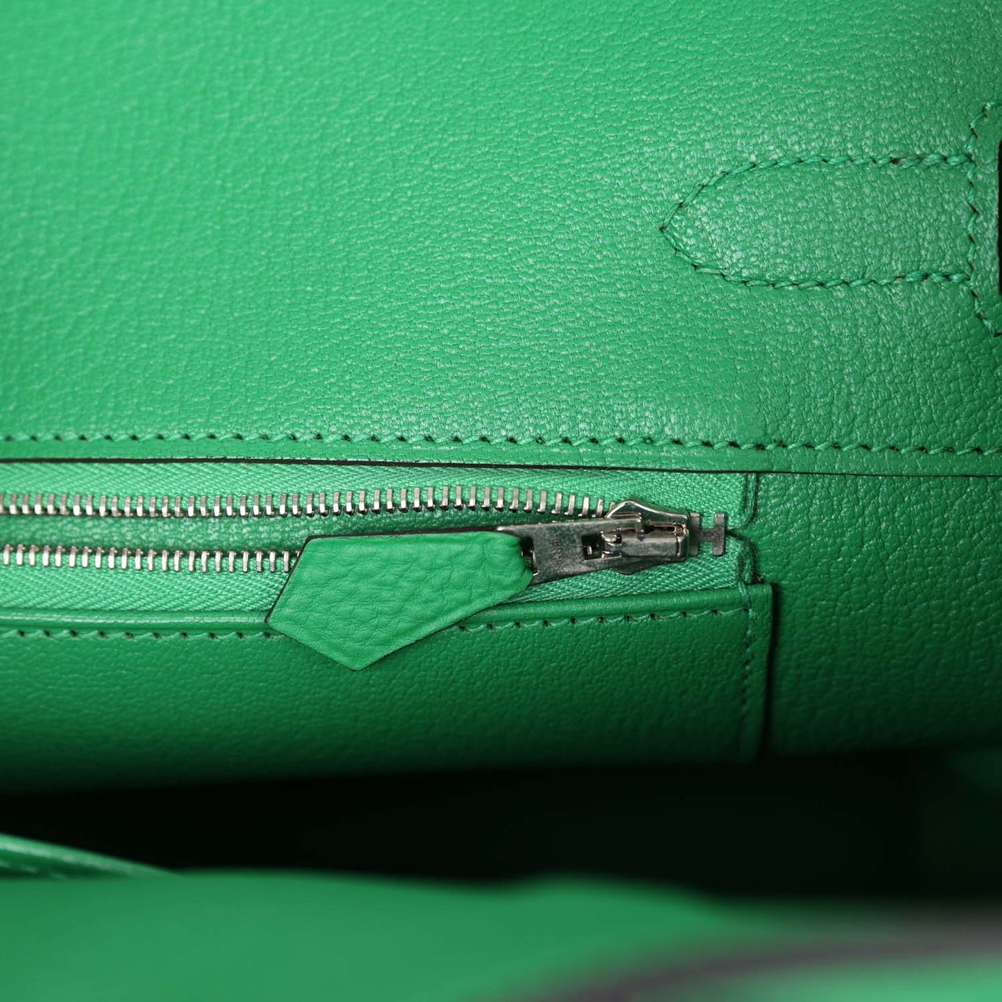 Hermes Birkin 35 Bambou Togo Palladium Hardware