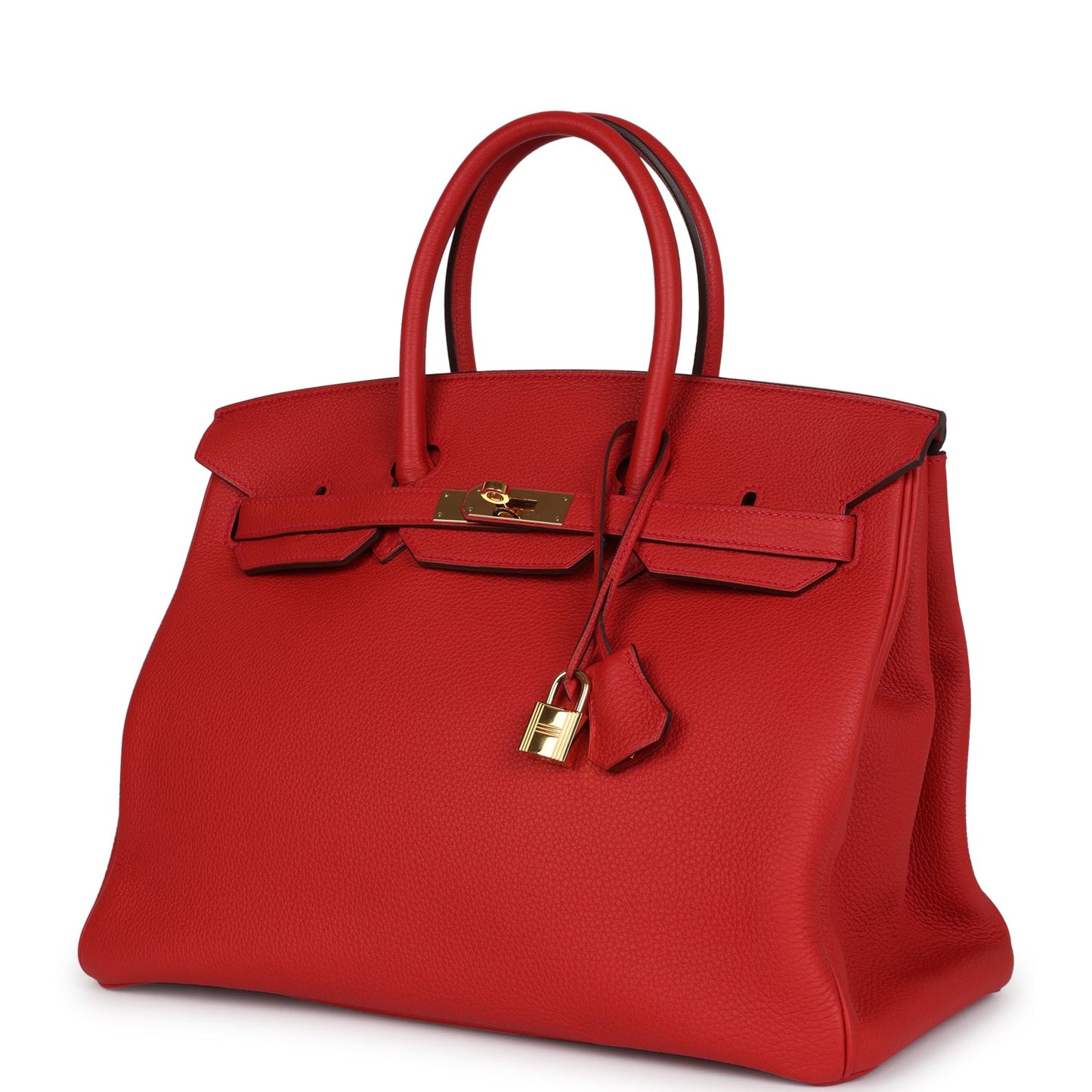 Hermes Birkin 35 Rouge Tomate Togo Gold Hardware