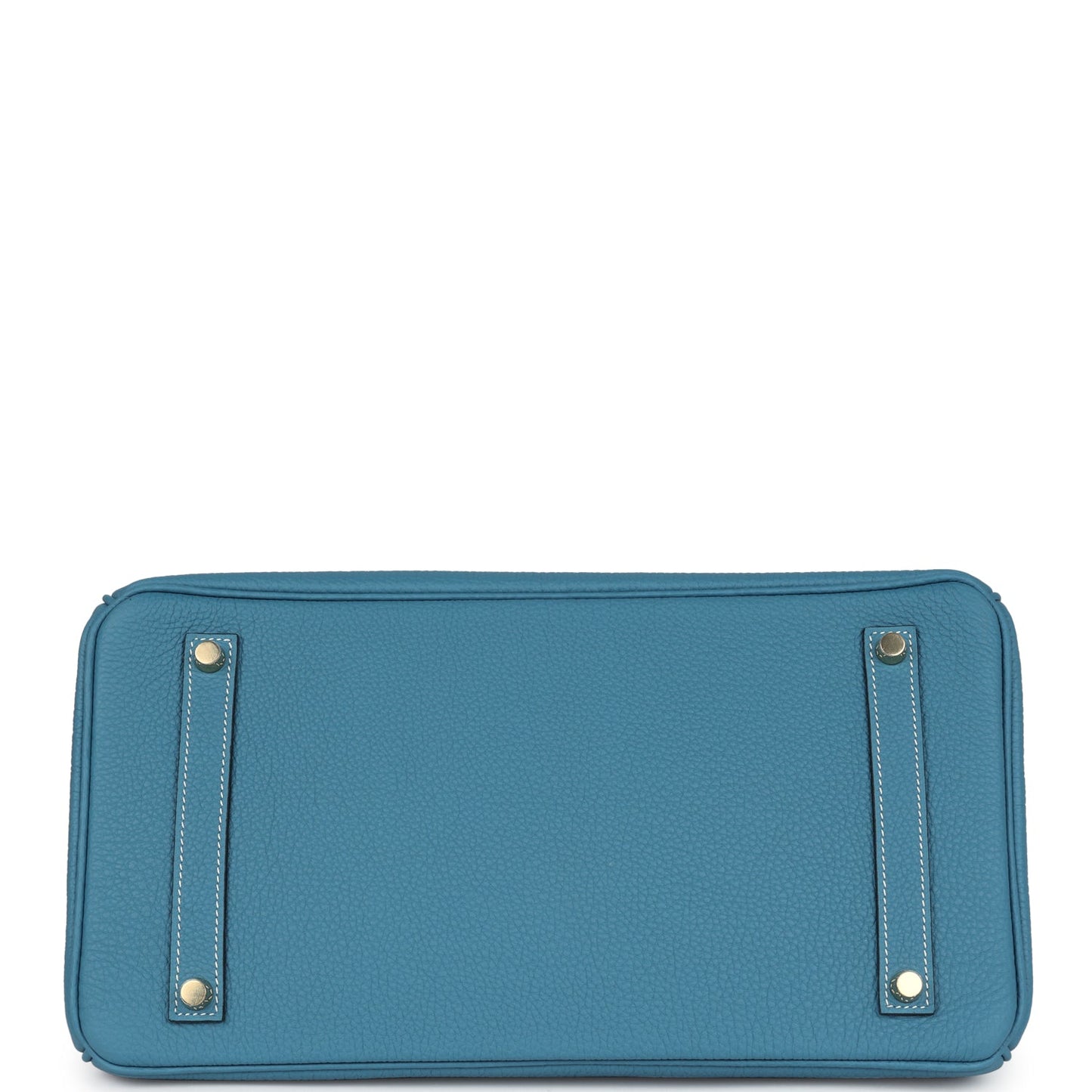 Hermes Birkin 35 Blue Jean Togo Gold Hardware