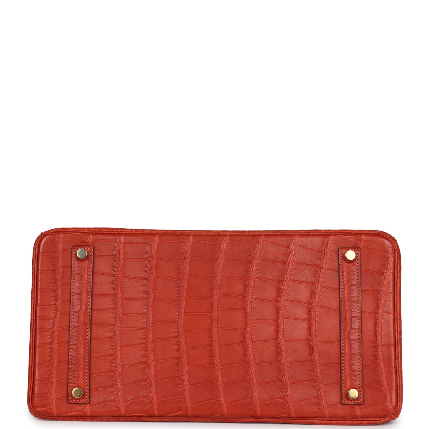 Hermes Birkin 35 Sanguine Matte Alligator Gold Hardware