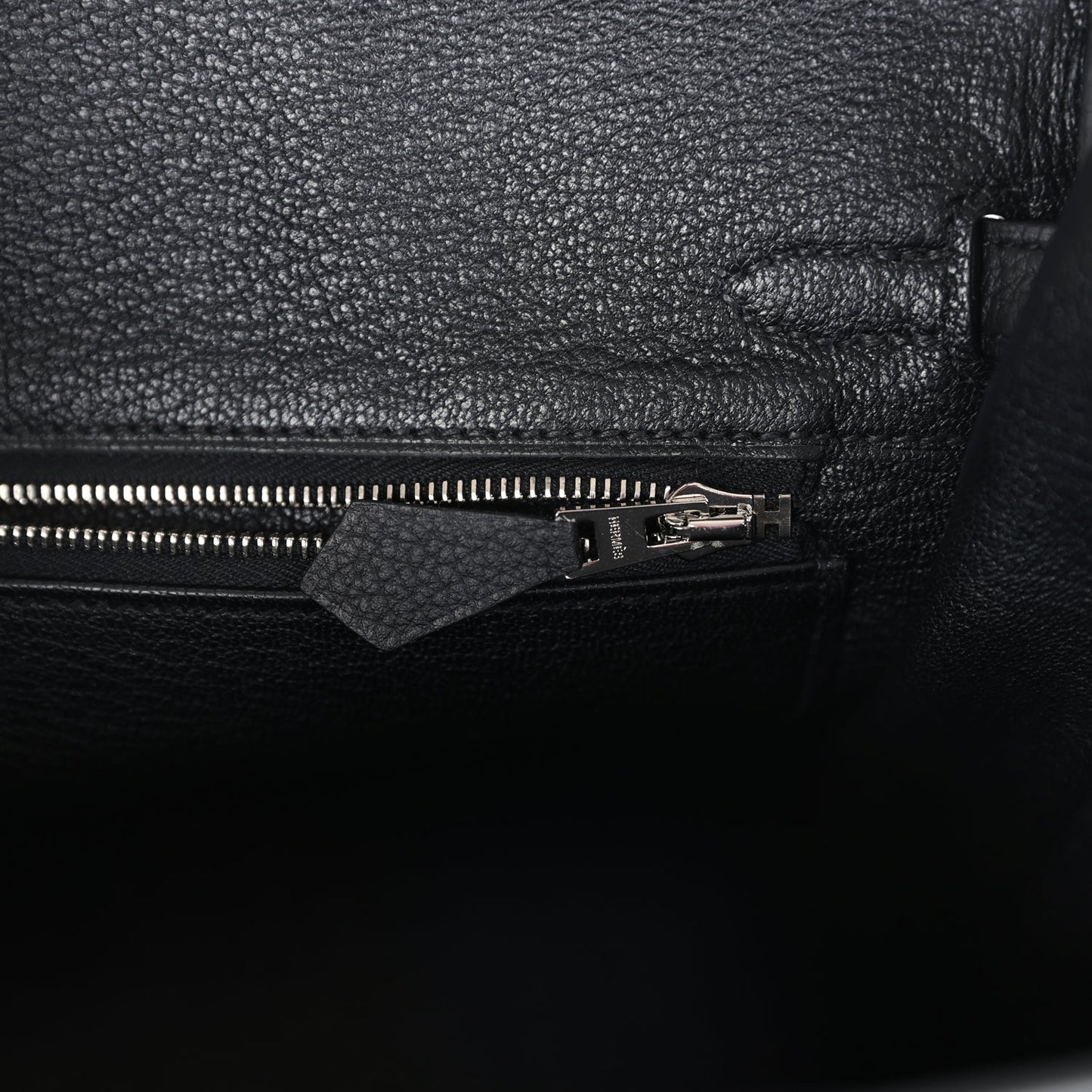 Hermes Birkin 25 Black Togo Palladium Hardware