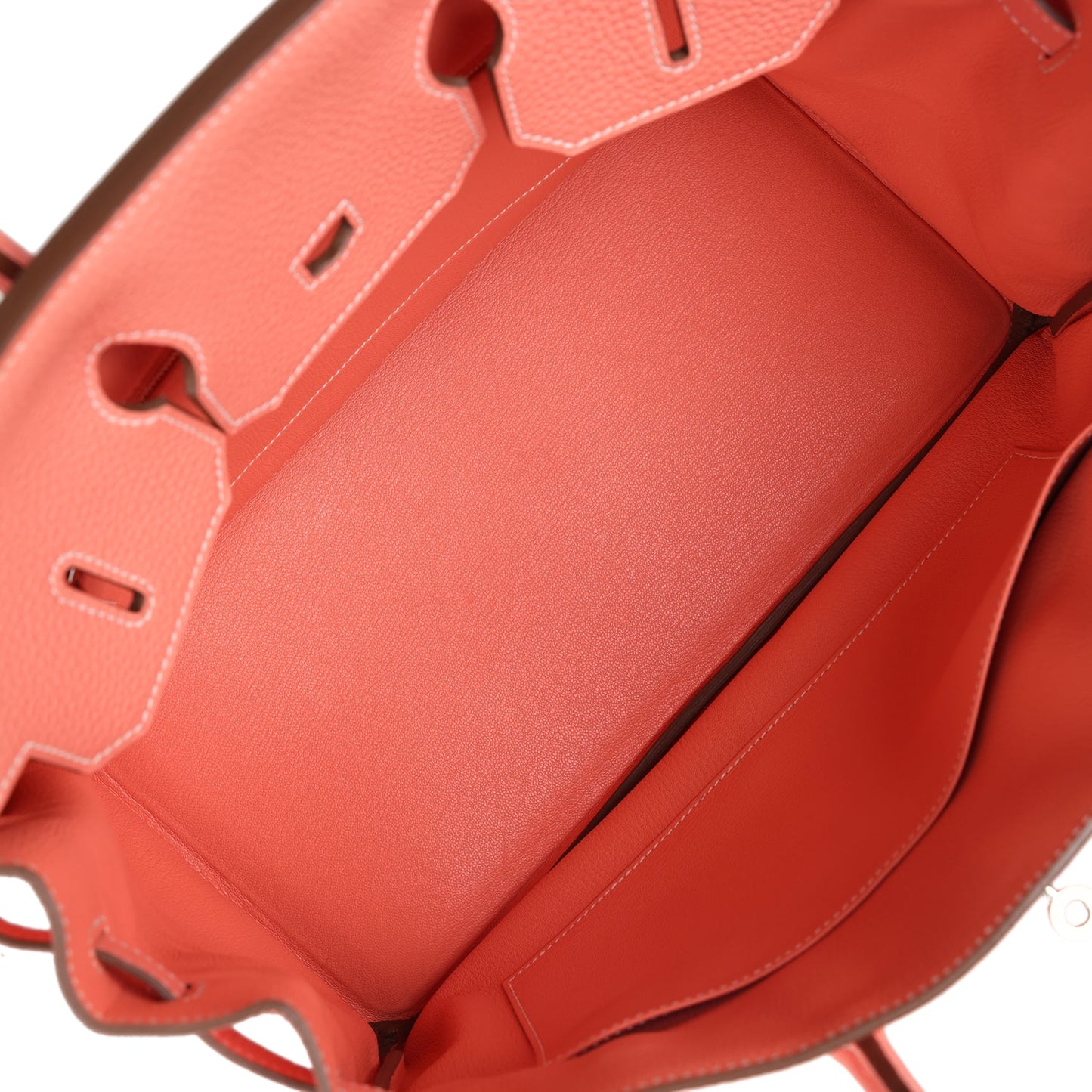 Hermes Birkin 35 Crevette Clemence Palladium Hardware