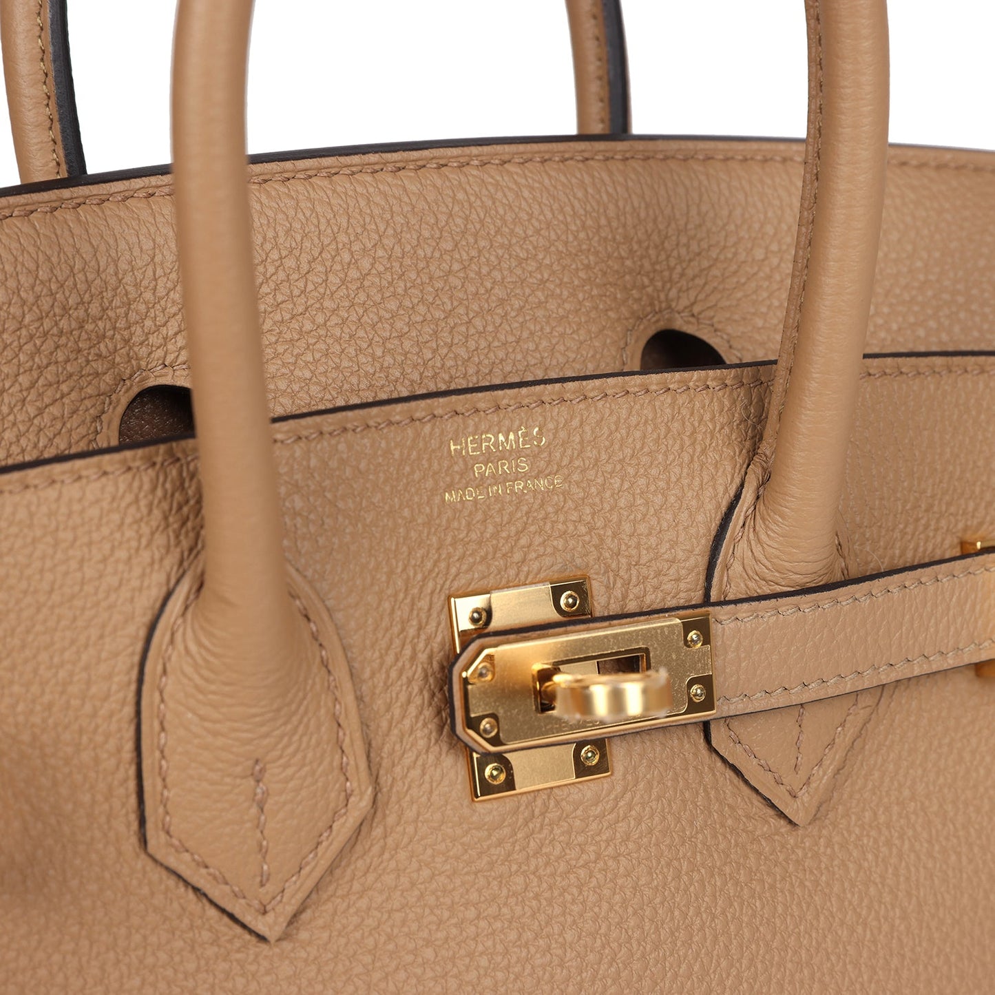 Hermes Birkin 25 Chai Togo Gold Hardware