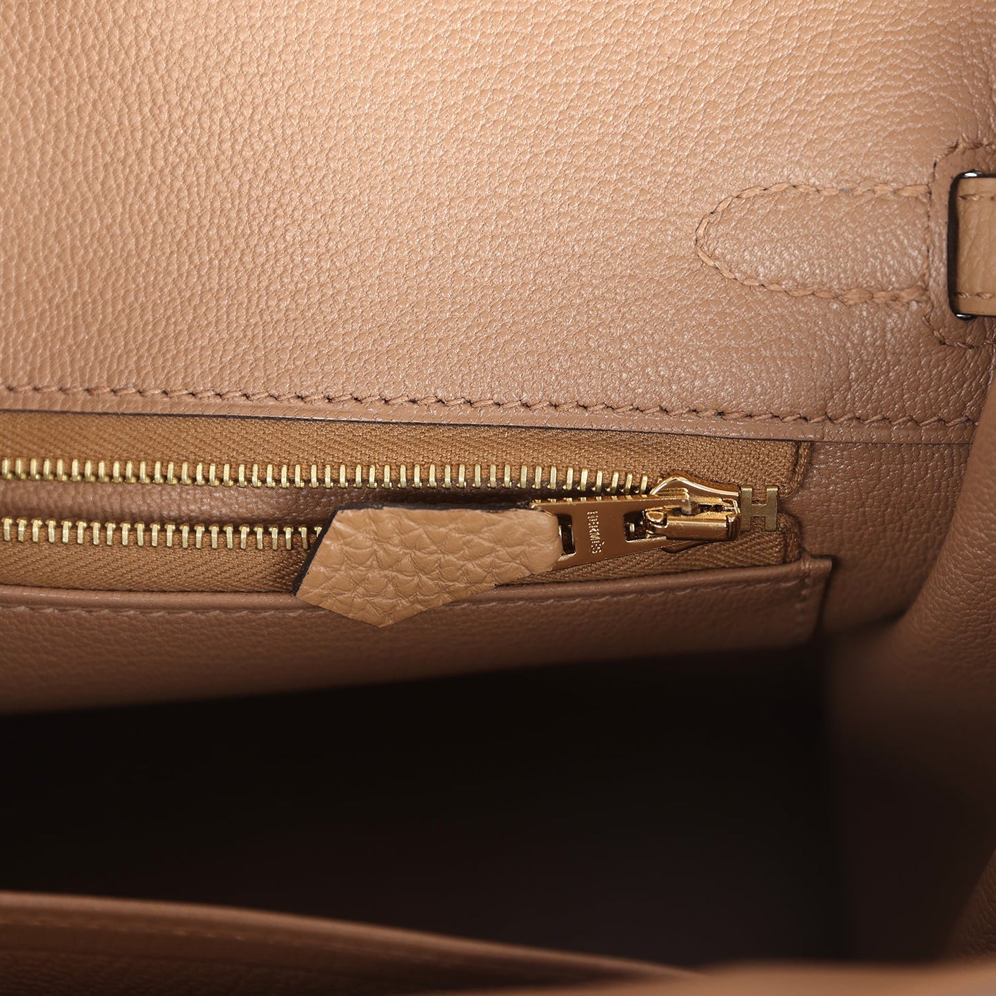 Hermes Birkin 25 Chai Togo Gold Hardware