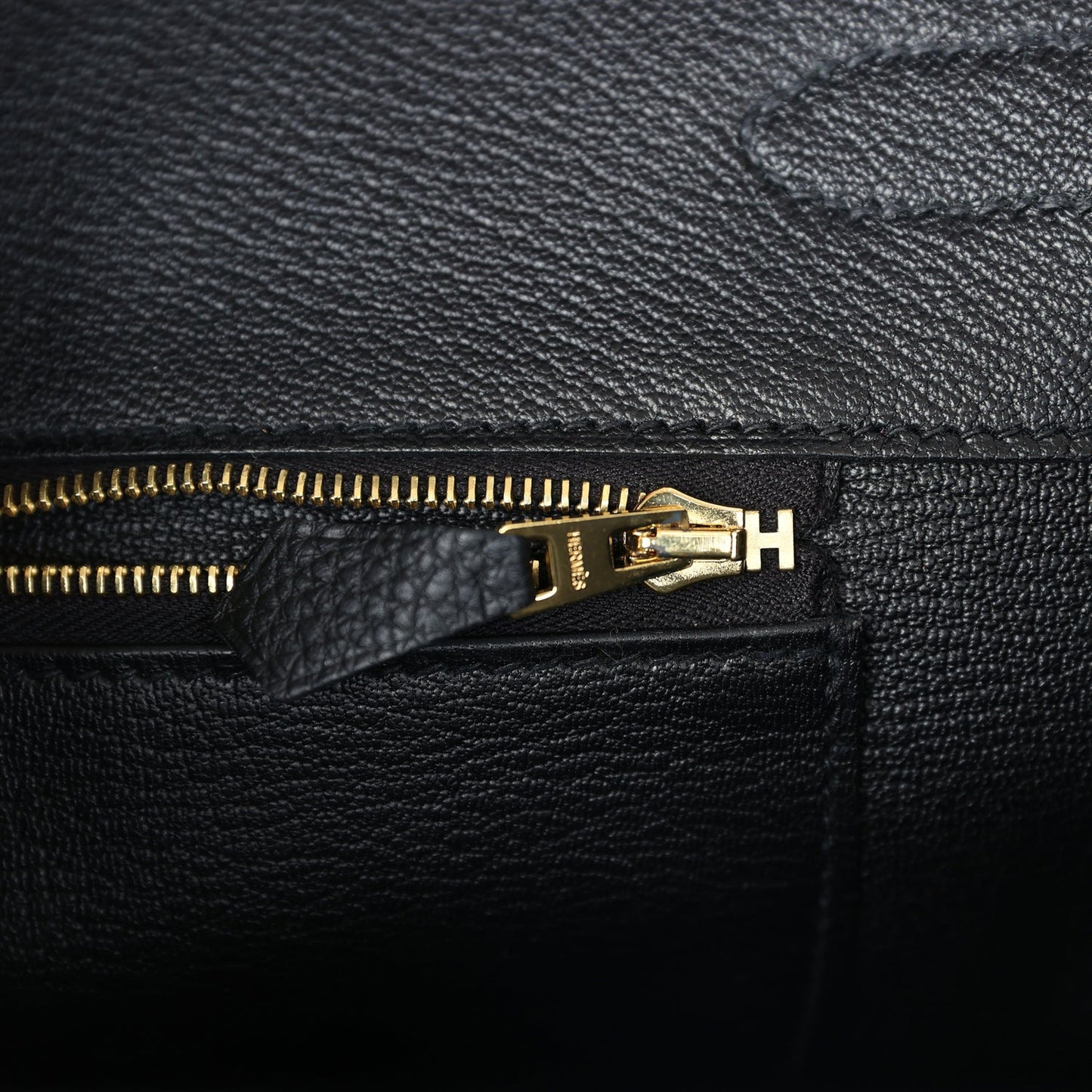 Hermes Birkin 35 Black Togo Gold Hardware
