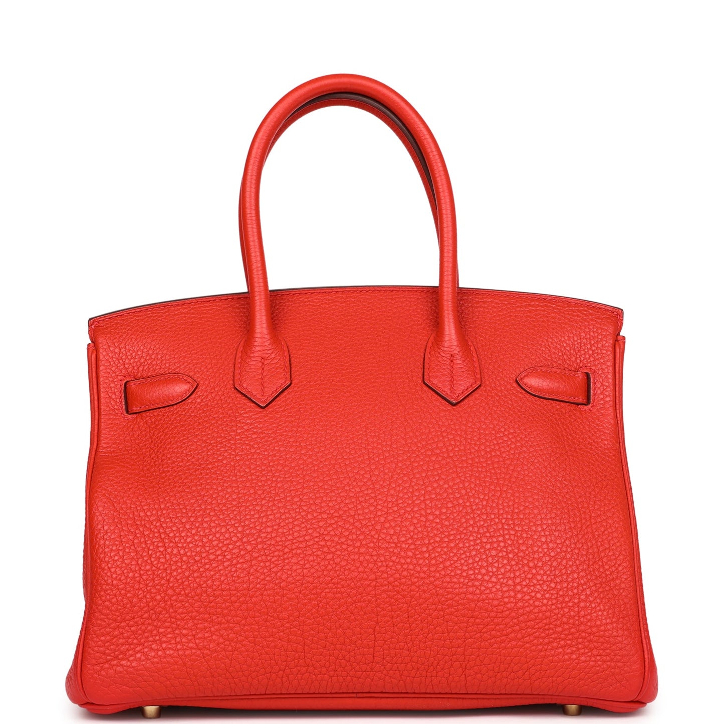 Hermes Birkin 30 Geranium Togo Gold Hardware