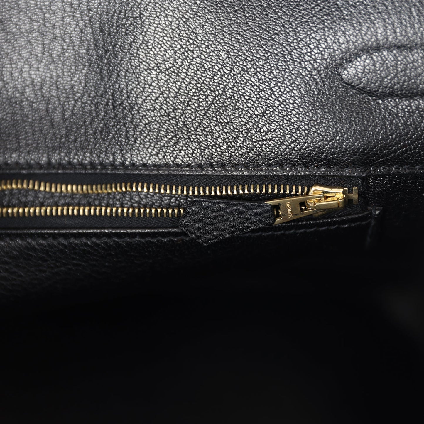 Hermes Birkin 35 Black Togo Gold Hardware