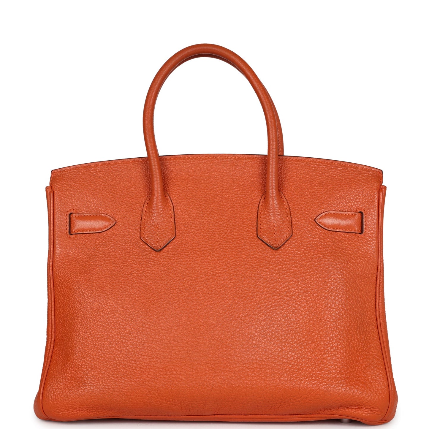 Hermes Birkin 30 Orange Togo Palladium Hardware