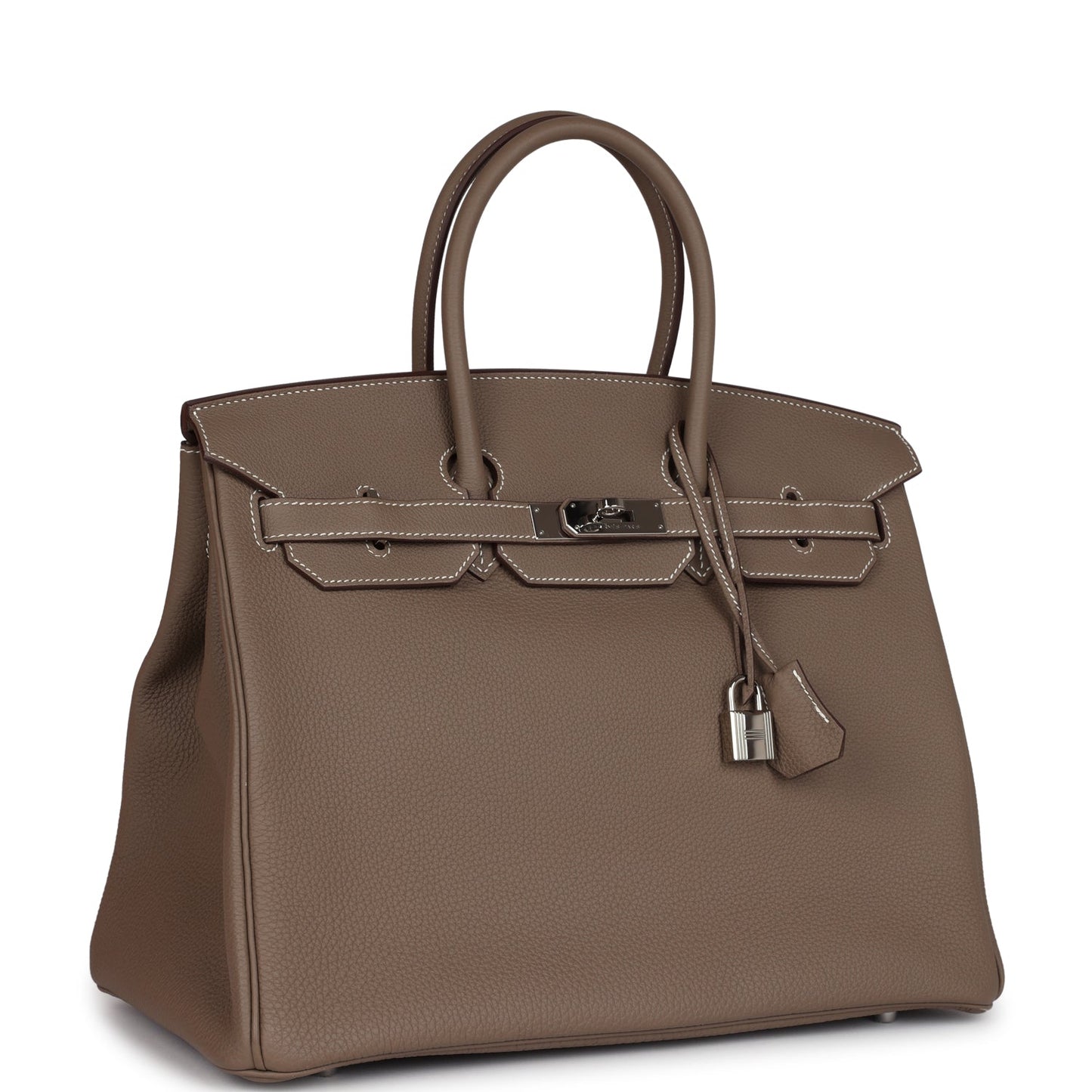 Hermes Birkin 35 Etoupe Togo Palladium Hardware