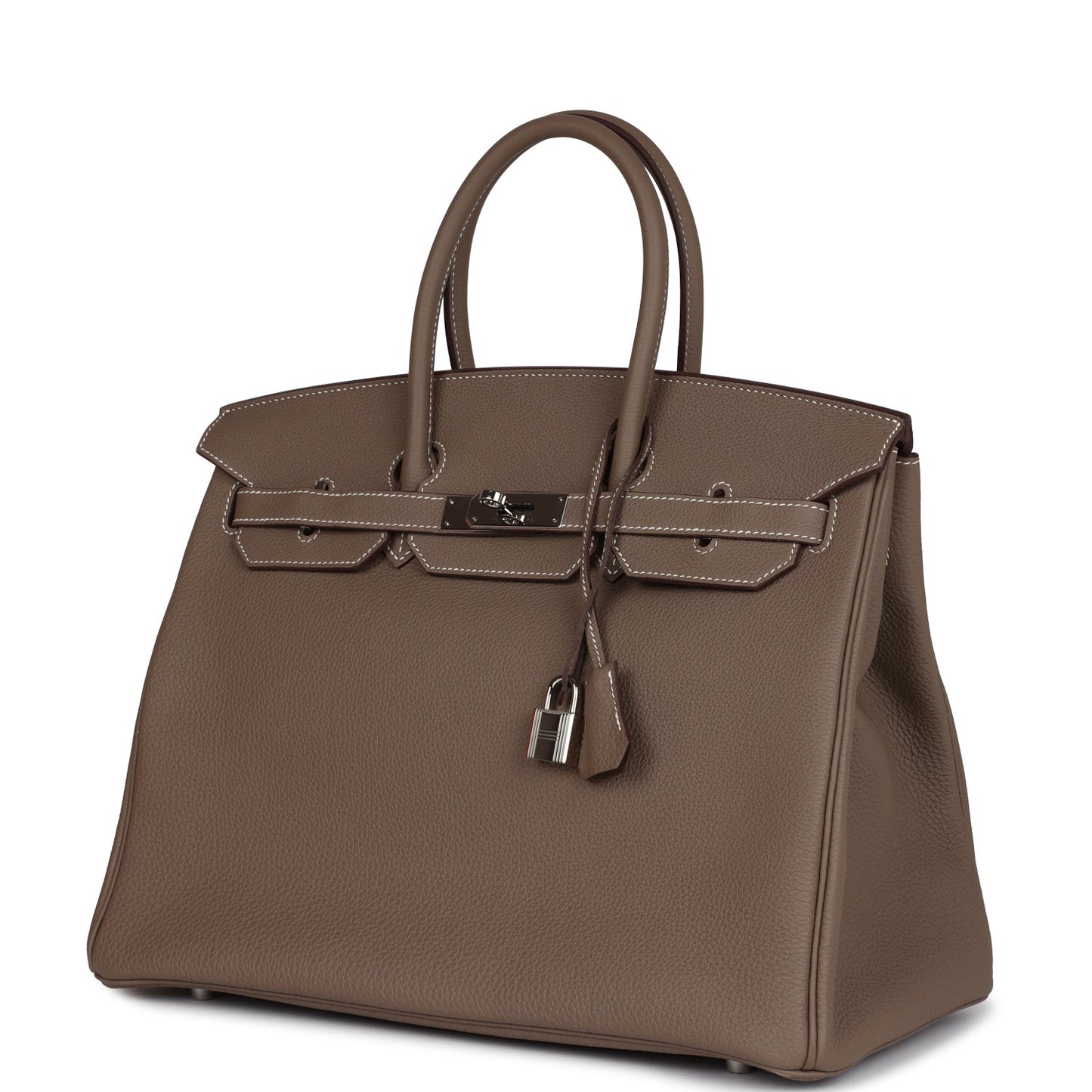 Hermes Birkin 35 Etoupe Togo Palladium Hardware