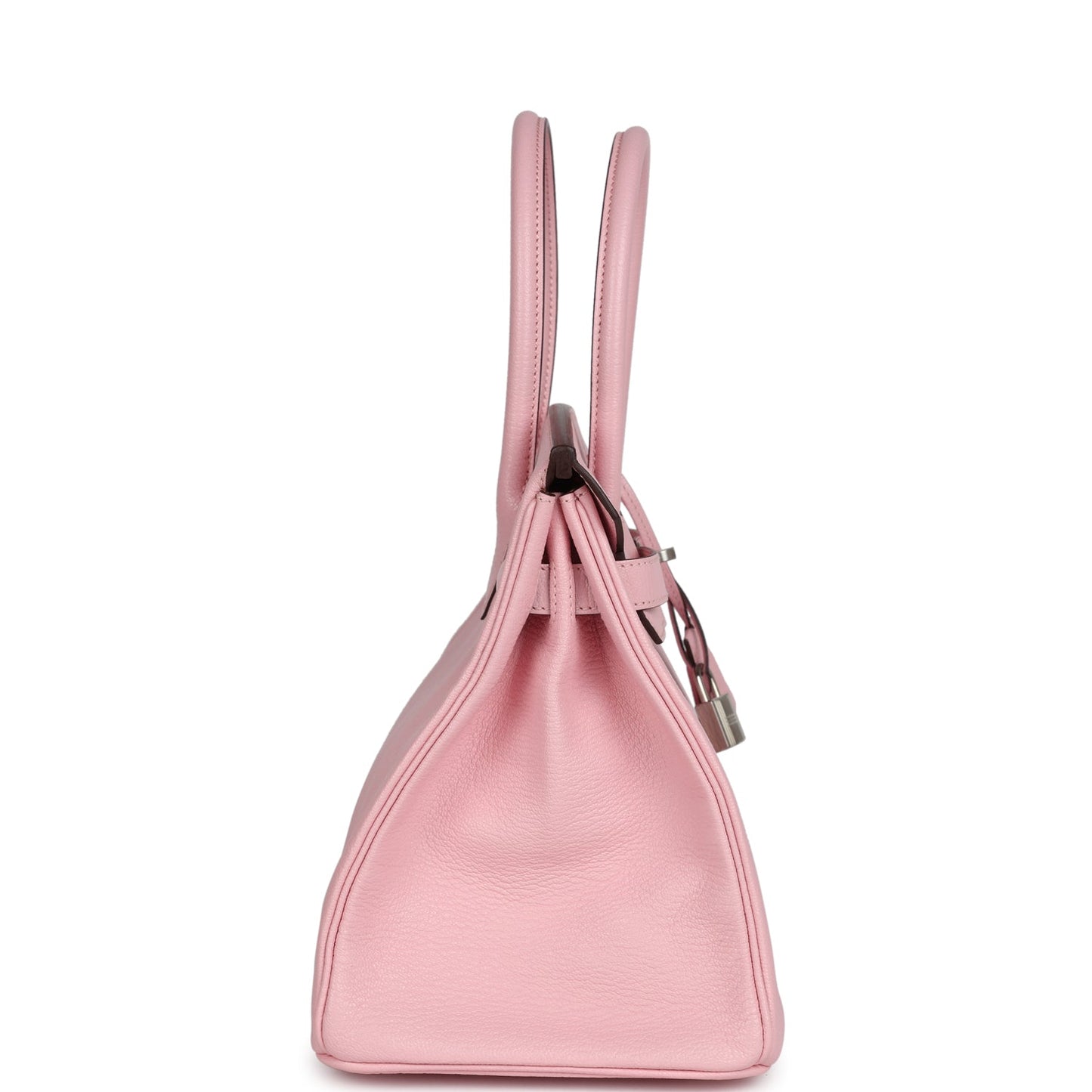 Hermes Special Order (HSS) Birkin 30 Rose Sakura Verso Chèvre Palladium Hardware