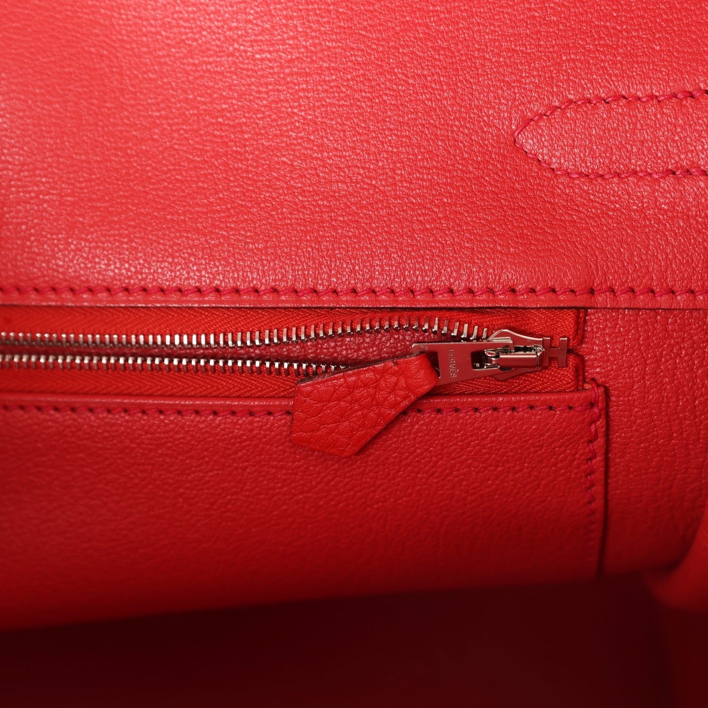 Hermes Birkin 35 Geranium Togo Palladium Hardware