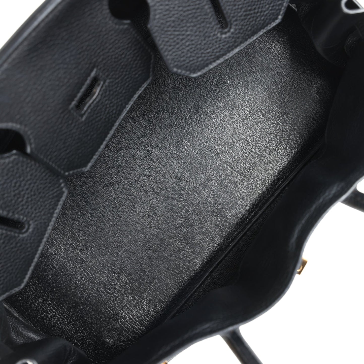 Hermes Shoulder Birkin 42 JPG Black Clemence Gold Hardware