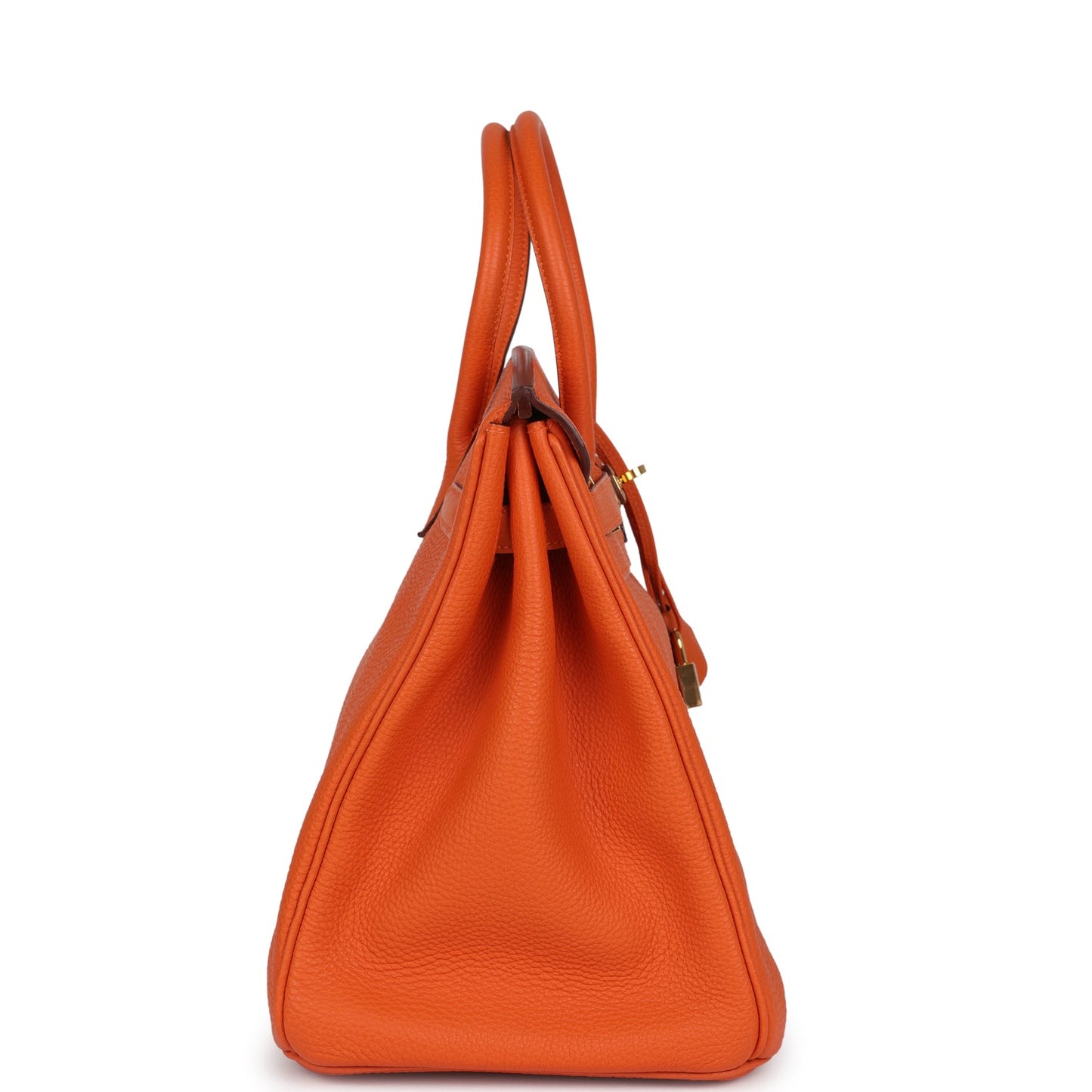 Hermes Birkin 35 Orange Togo Gold Hardware