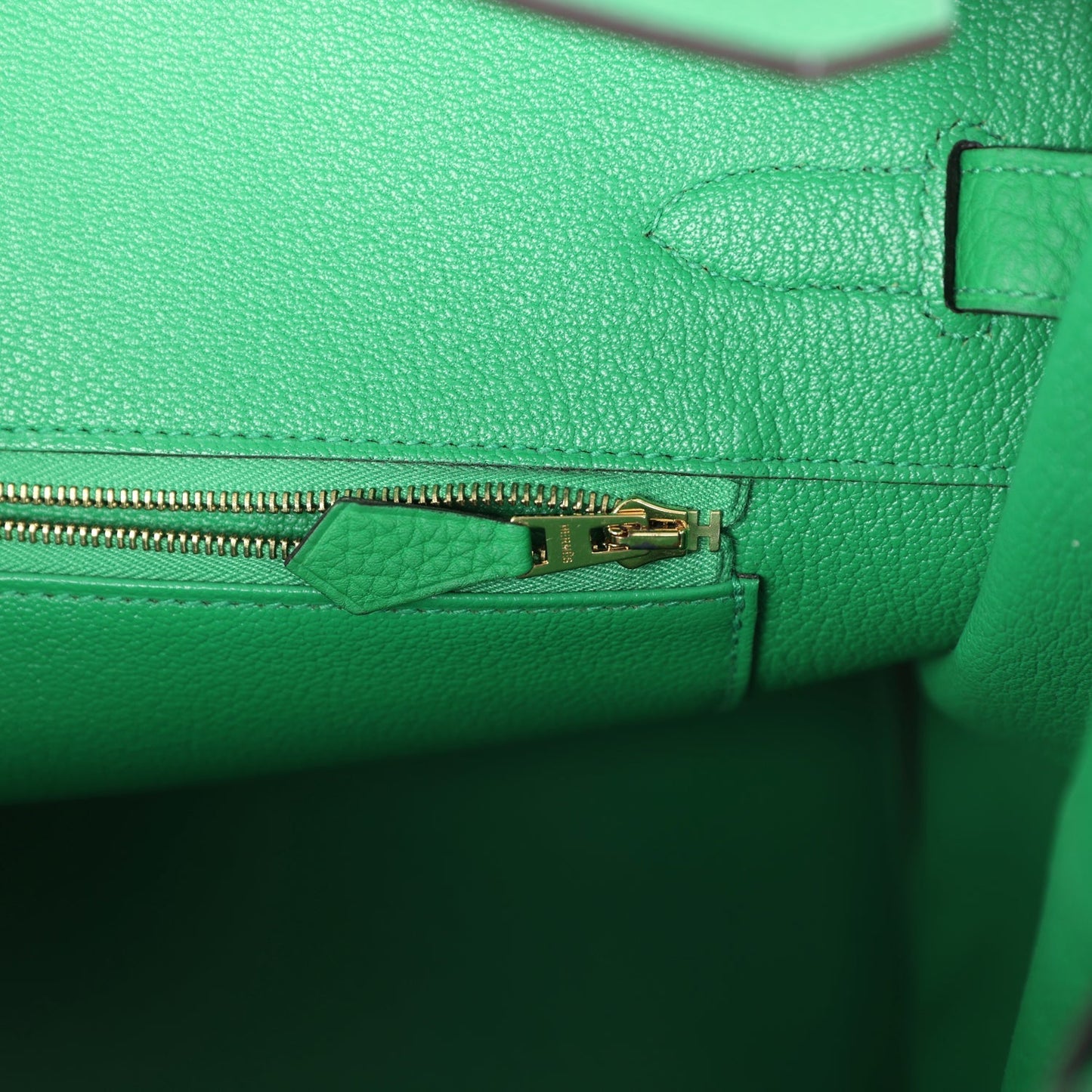 Hermes Birkin 35 Bambou Togo Gold Hardware