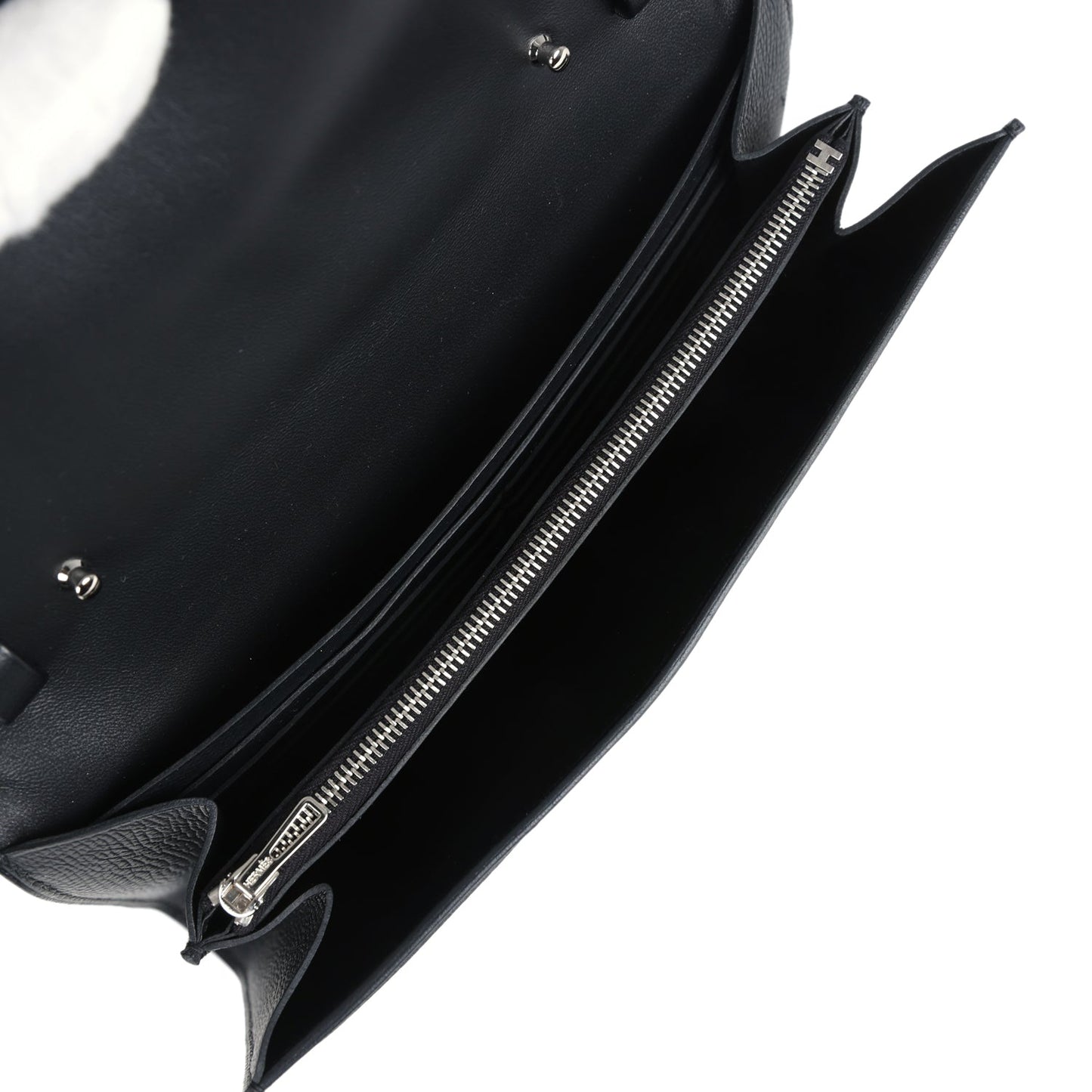 Hermes Constance Wallet To Go Black Epsom Palladium Hardware