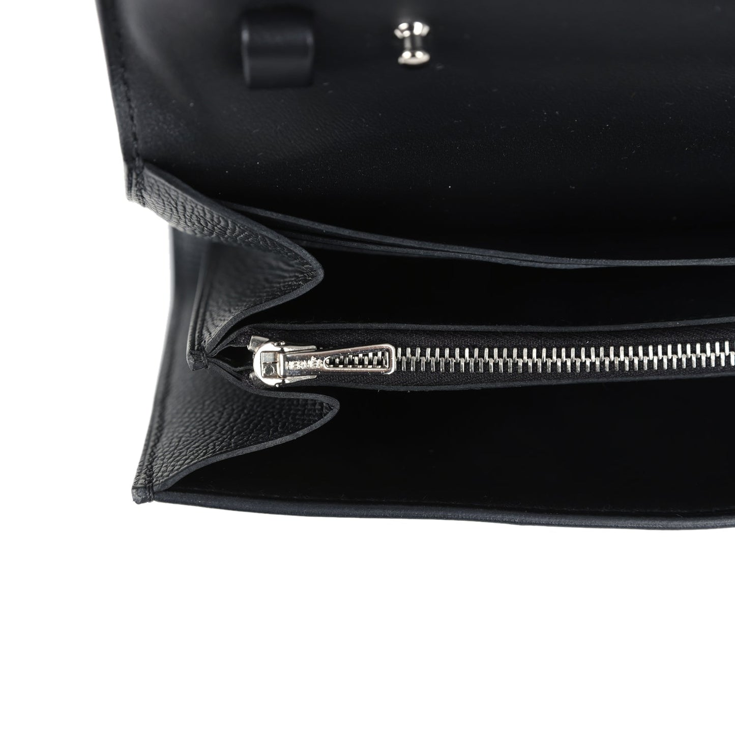 Hermes Constance Wallet To Go Black Epsom Palladium Hardware