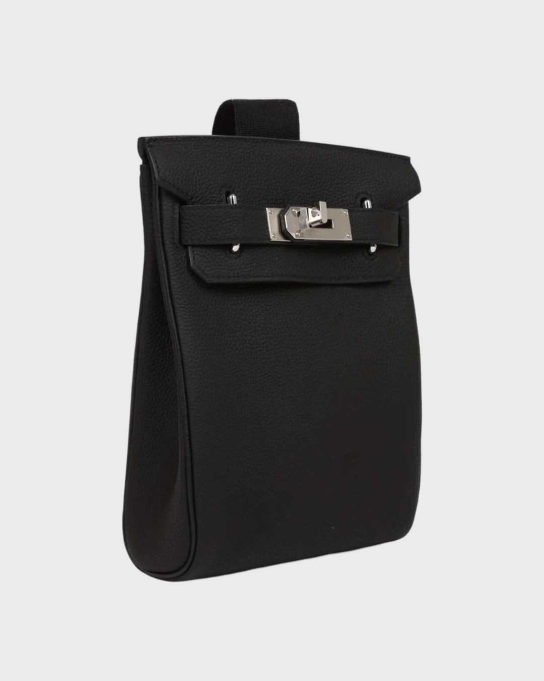 Hermès HAC A Dos PM Backpack Black Togo Palladium Hardware
