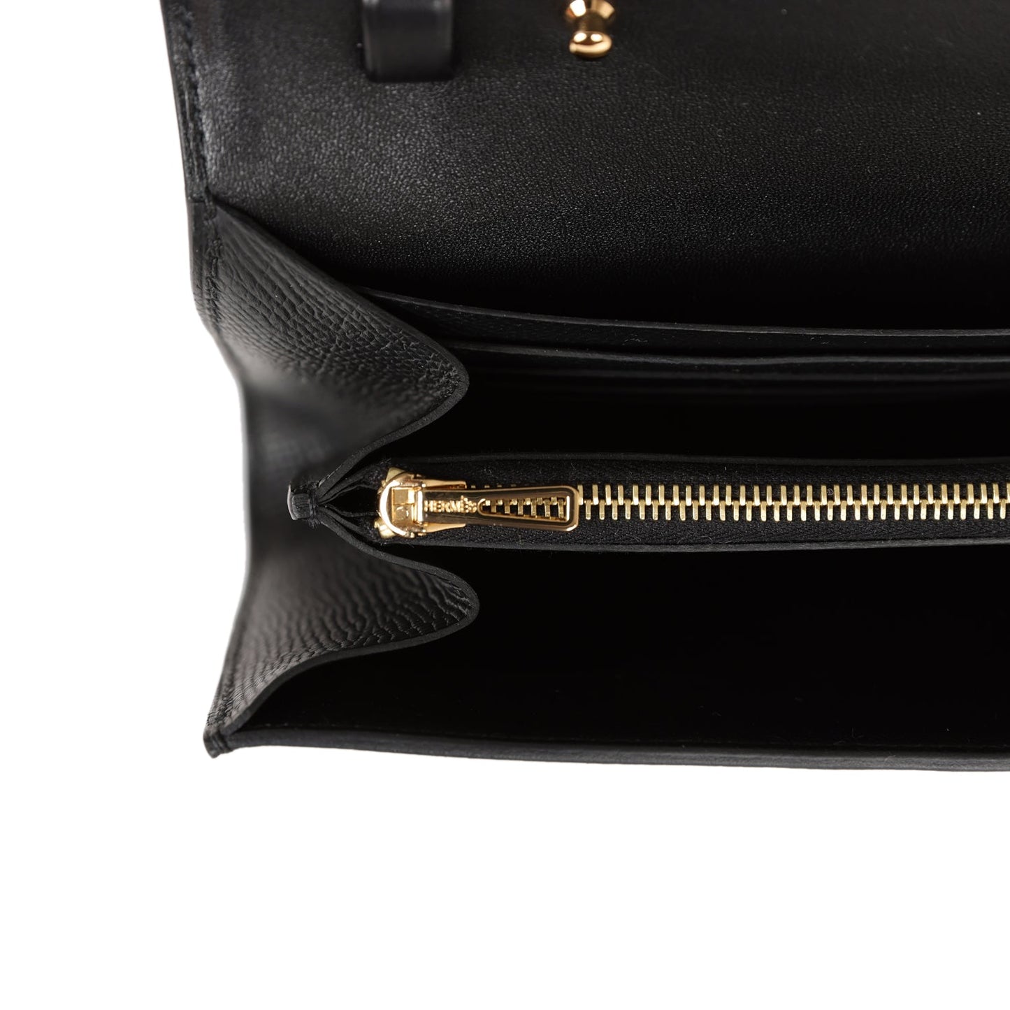 Hermes Constance Wallet To Go Black Epsom Gold Hardware