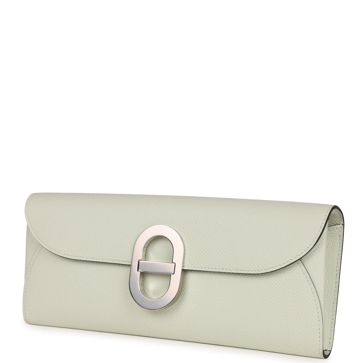 Hermes Chaine d'Ancre Wallet to Go Vert Fizz Epsom Palladium Hardware