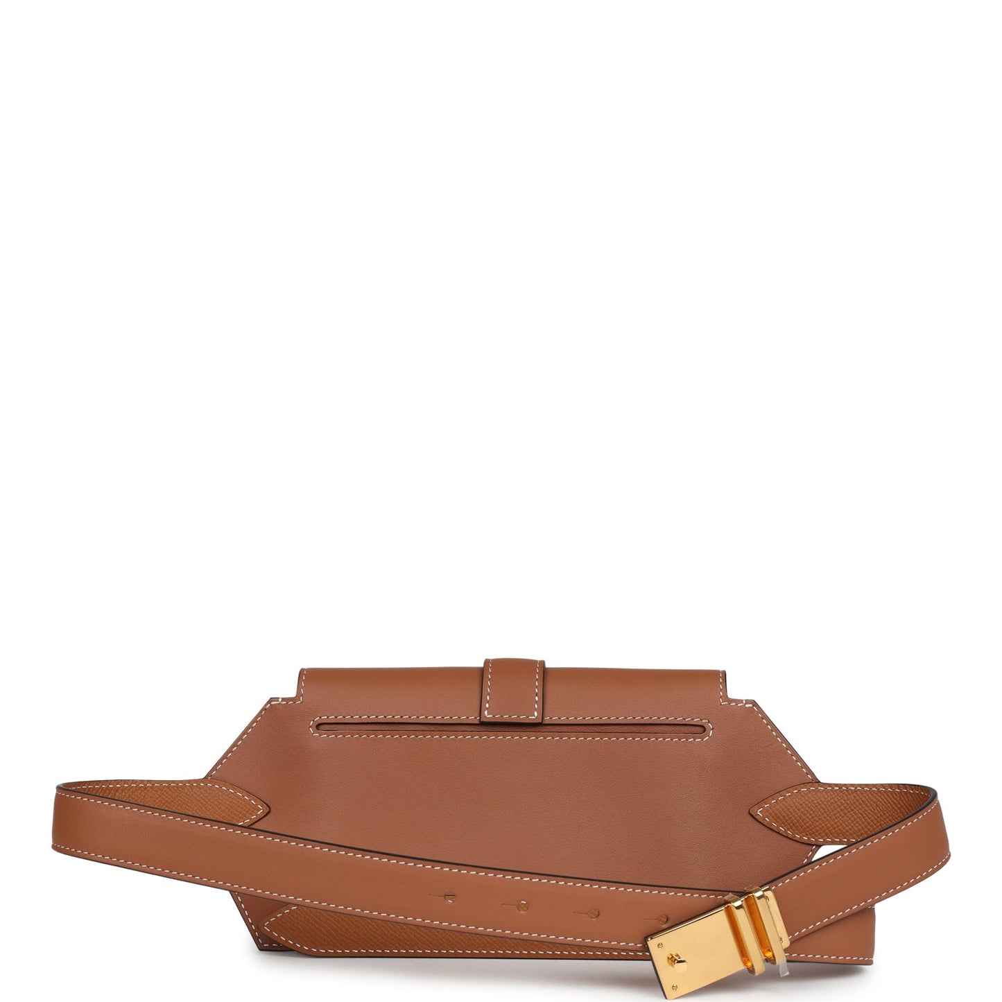 Hermes Elan Pocket Belt 24 Gold Swift Gold Hardware