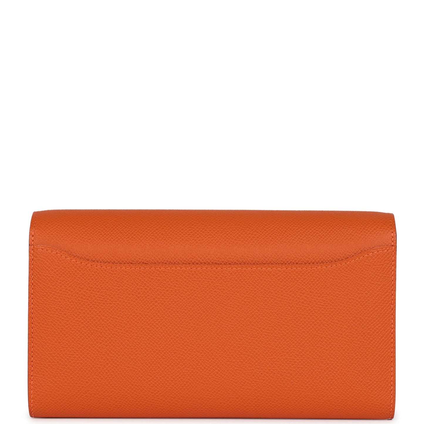 Hermes Constance Wallet To Go Orange Epsom Palladium Hardware
