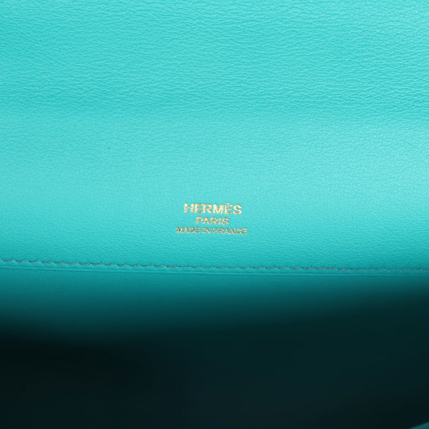Hermes Kelly Cut Bleu Paon Swift Gold Hardware