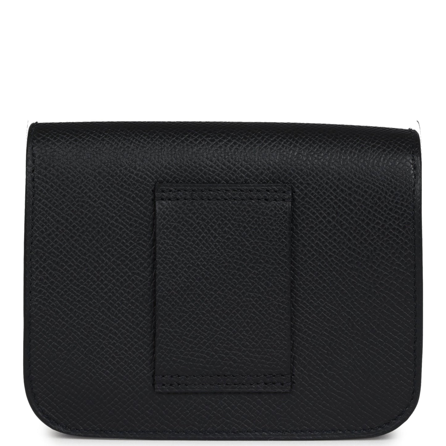 Hermes Constance Slim Wallet Black Epsom Gold Hardware