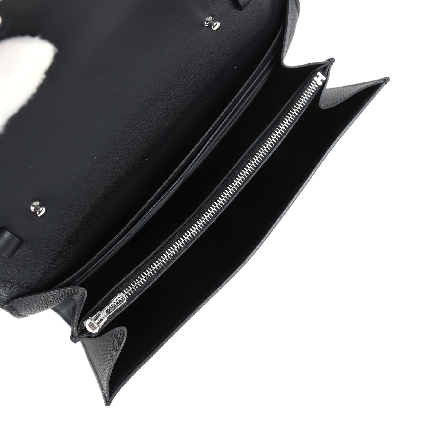 Hermes Constance Wallet To Go Black Epsom Palladium Hardware