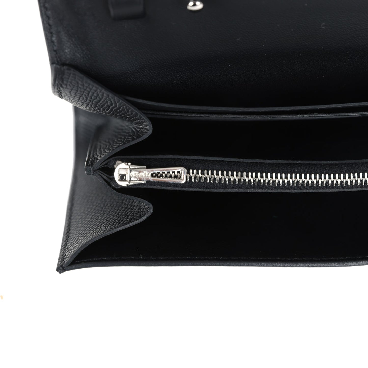Hermes Constance Wallet To Go Black Epsom Palladium Hardware