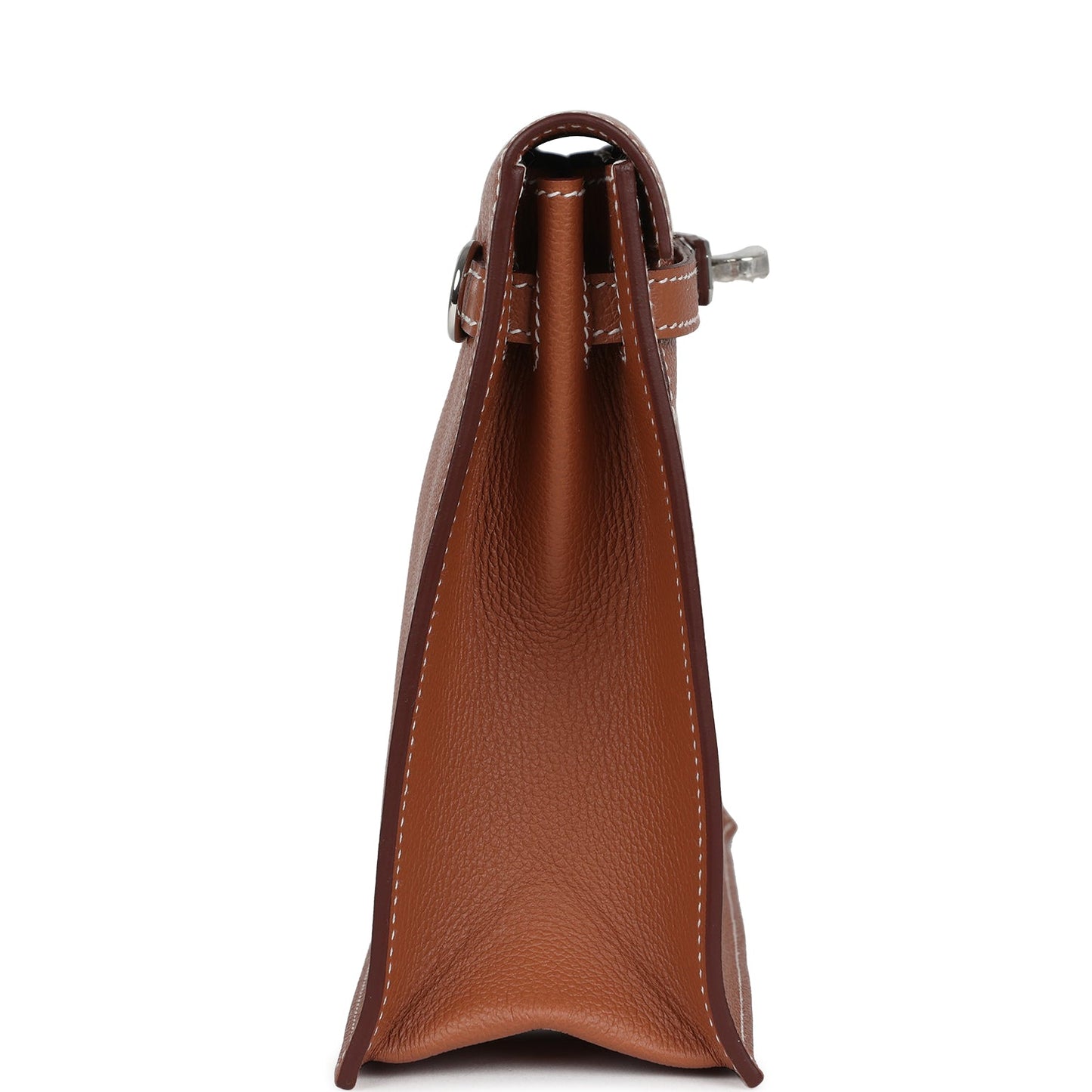 Hermes Kelly Danse Gold Evercolor Verso Palladium Hardware