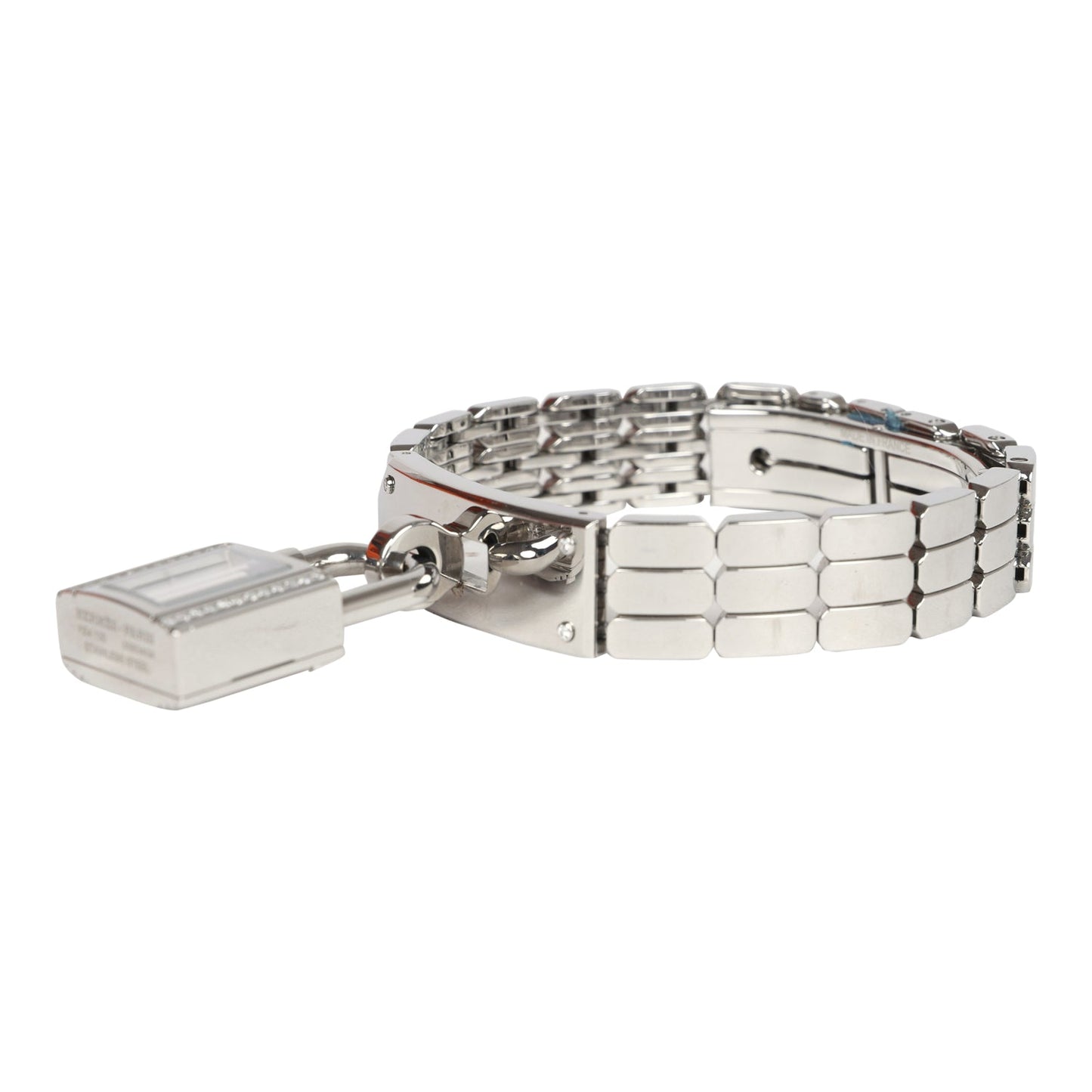 Hermes Mini Kelly Watch Stainless Steel Hardware & Diamonds
