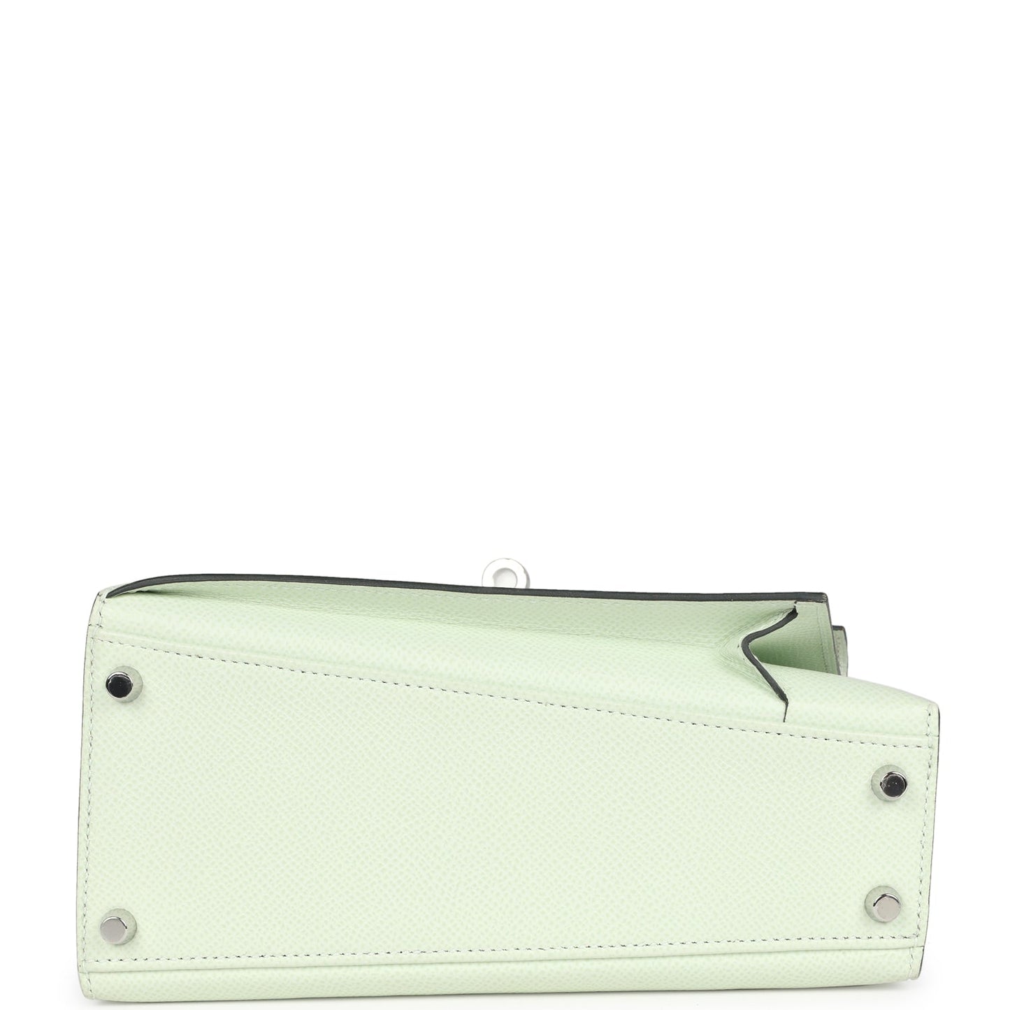 Hermes Kelly Sellier en Desordre 20 Vert Fizz Epsom Palladium Hardware