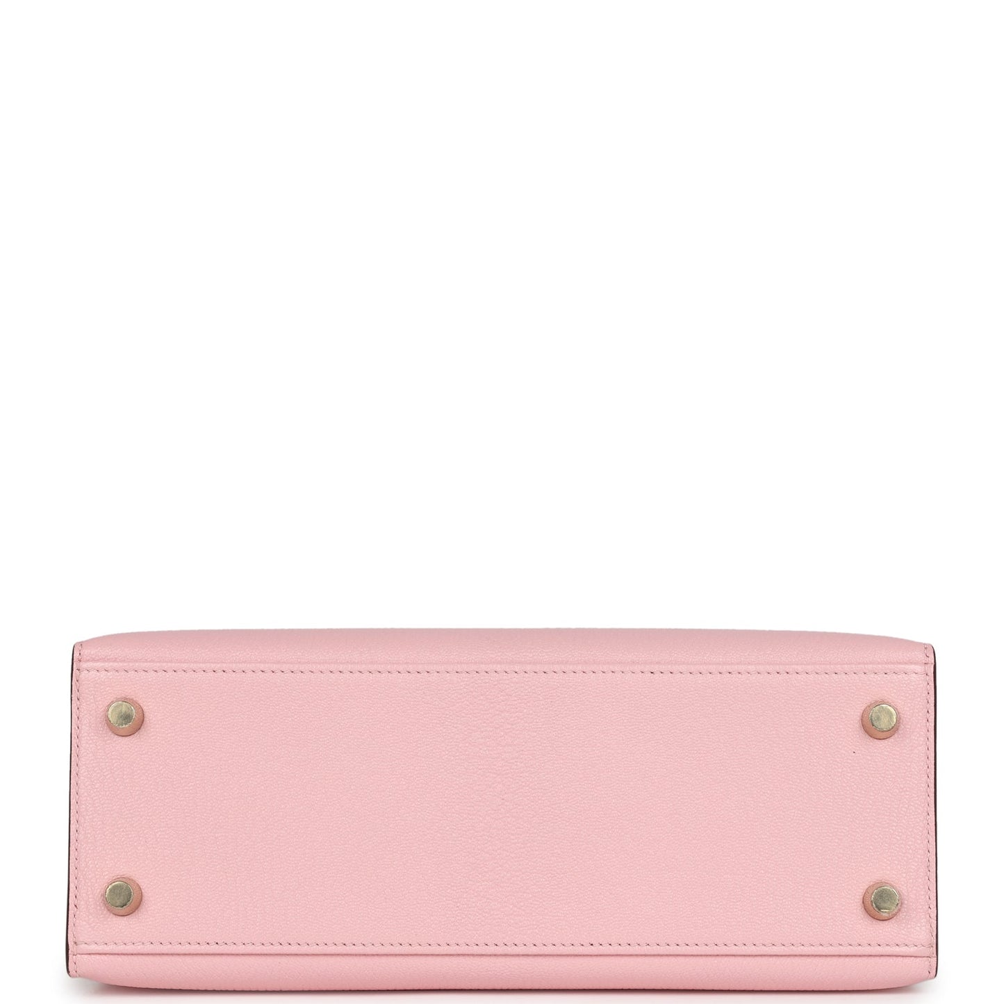 Hermes Special Order (HSS) Kelly Sellier 25 Rose Sakura and Nata Chevre Gold Hardware