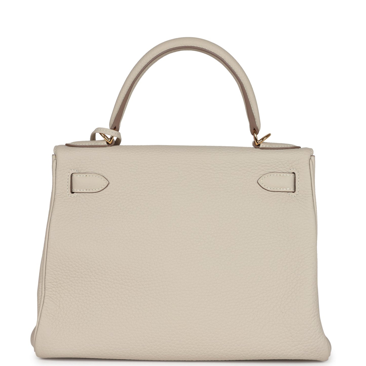 Hermes Kelly Retourne 28 Craie Togo Gold Hardware