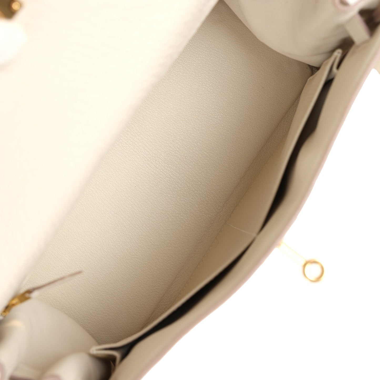 Hermes Kelly Retourne 28 Craie Togo Gold Hardware