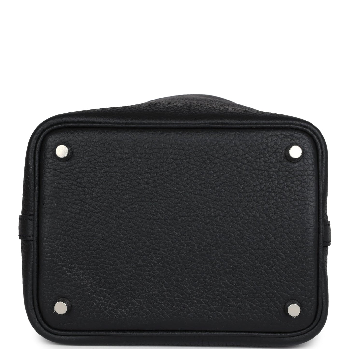Hermes Picotin Lock 18 Black Clemence Palladium Hardware